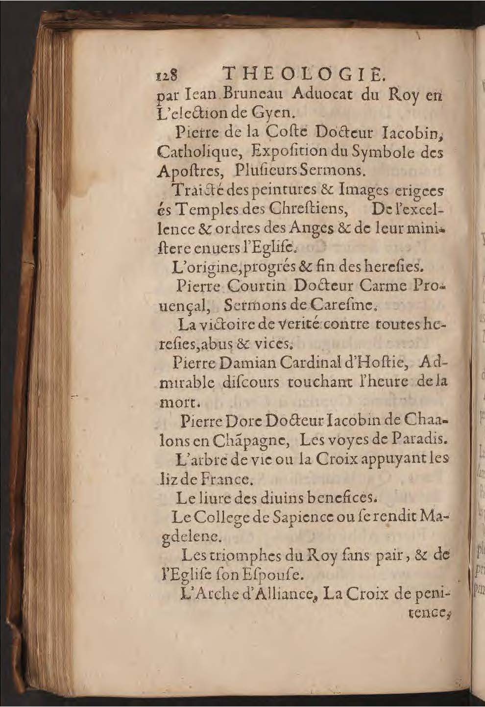 1602 - François Jacquin - Trésor des bons esprits français - BnF Arsenal