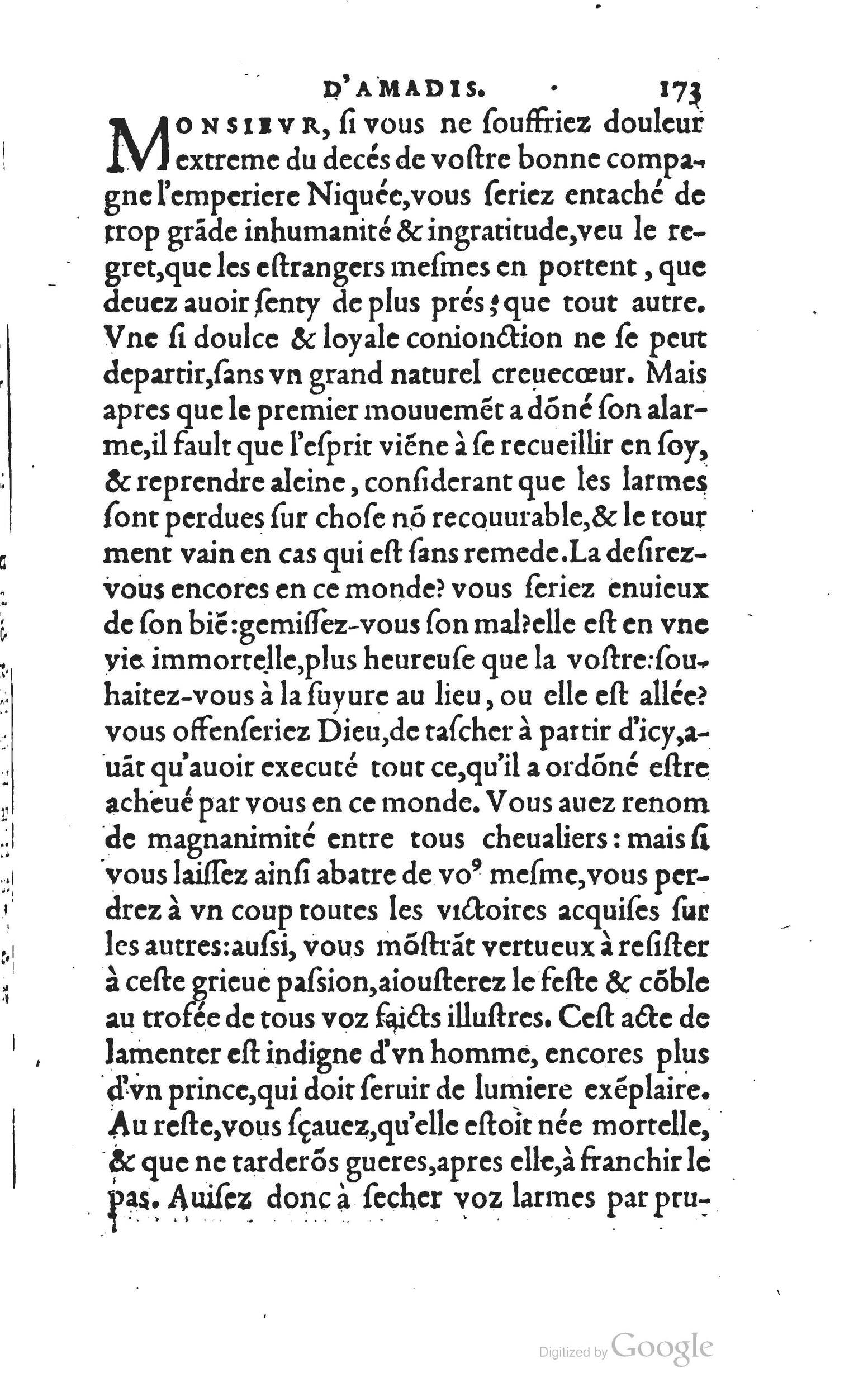 1560 - Vincent Sertenas et Gilles Robinot - Trésor des Amadis - British Library