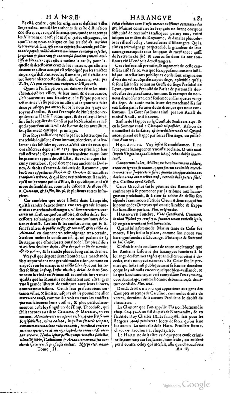 1629 - Veuve Nicolas Buon - Trésor du droit français (29620 T. 2) - BM Lyon