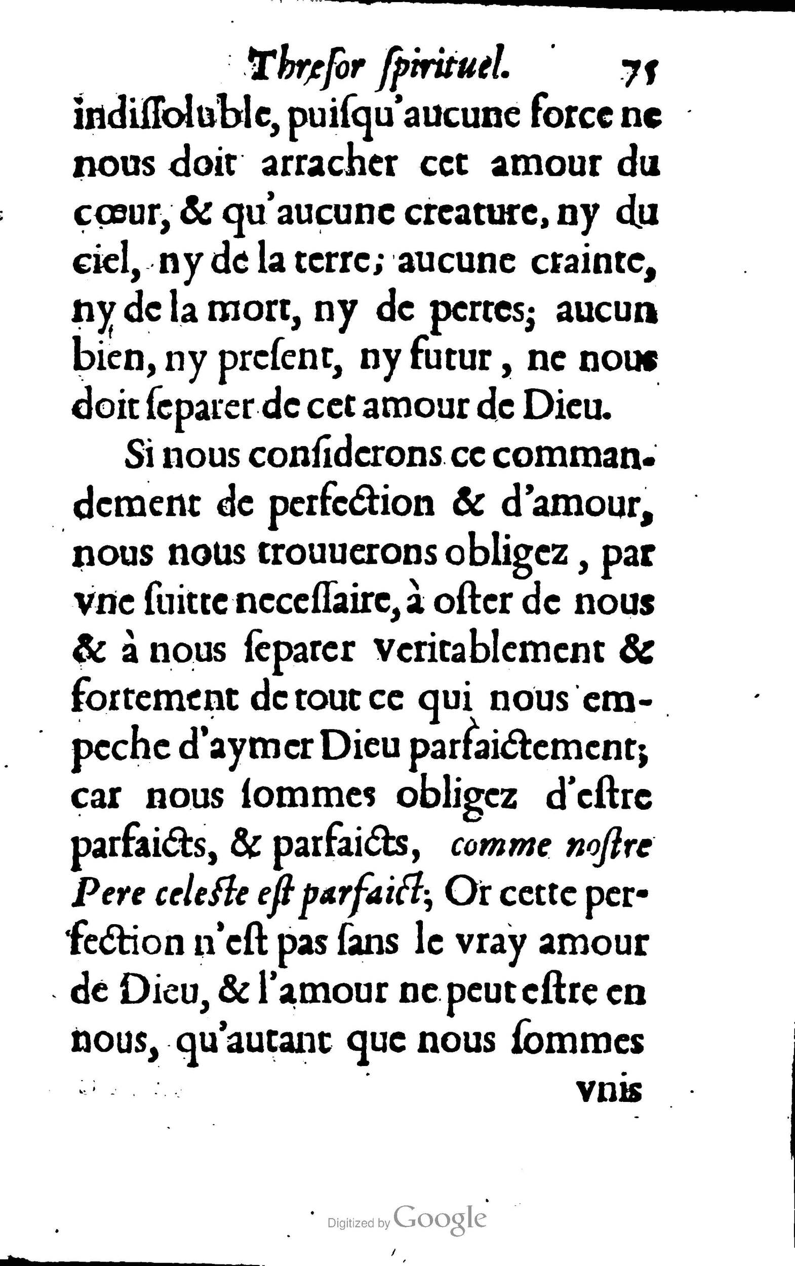 1633 - François Waudré - Trésor spirituel contenant les excellences du christianisme - BM Lyon