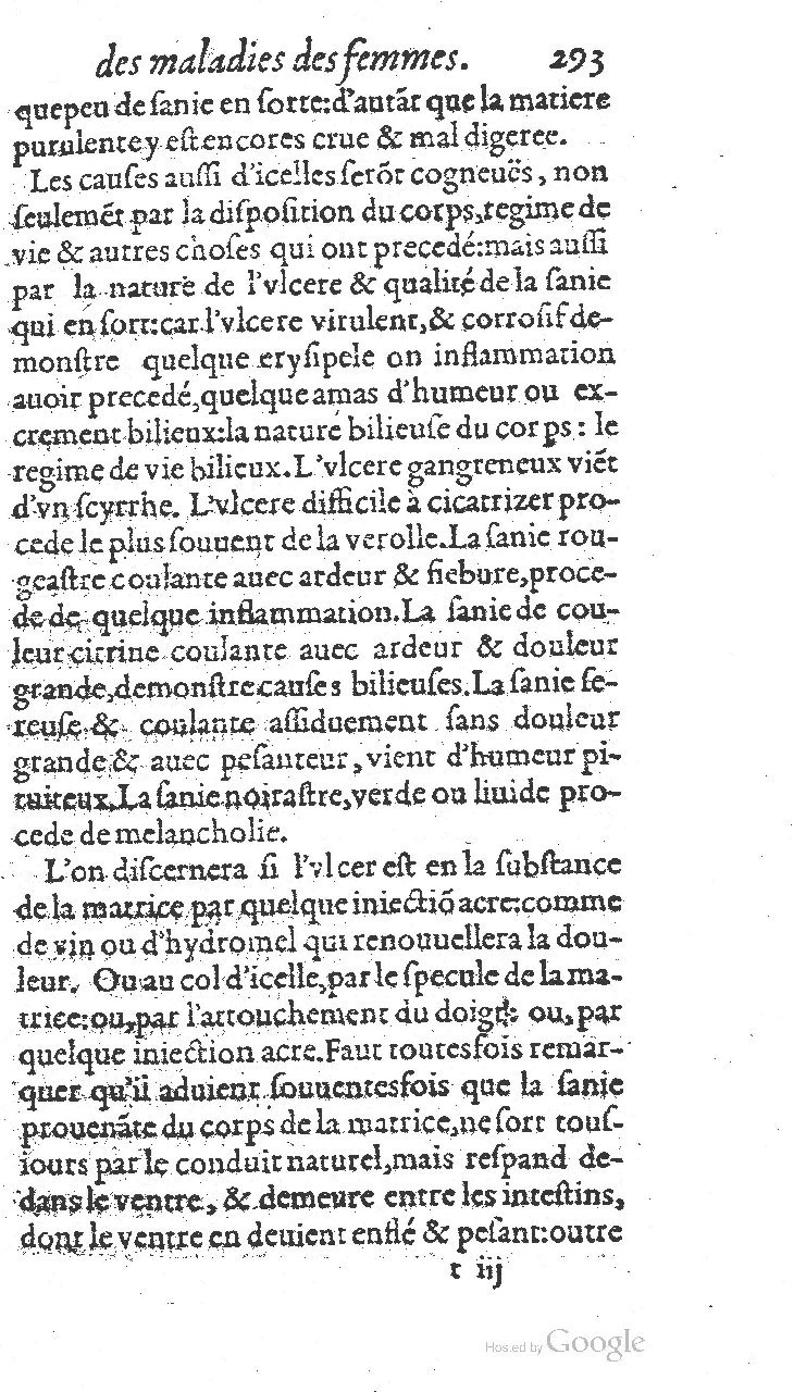 1585 - Jacques du Puis - Trésor des remèdes secrets pour les maladies des femmes - BnF
