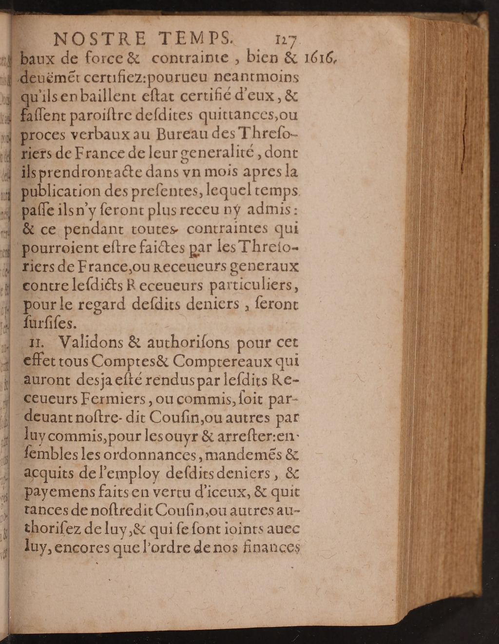 1626 - Joseph Bouillerot - Trésor de l’histoire générale de notre temps - BnF Arsenal