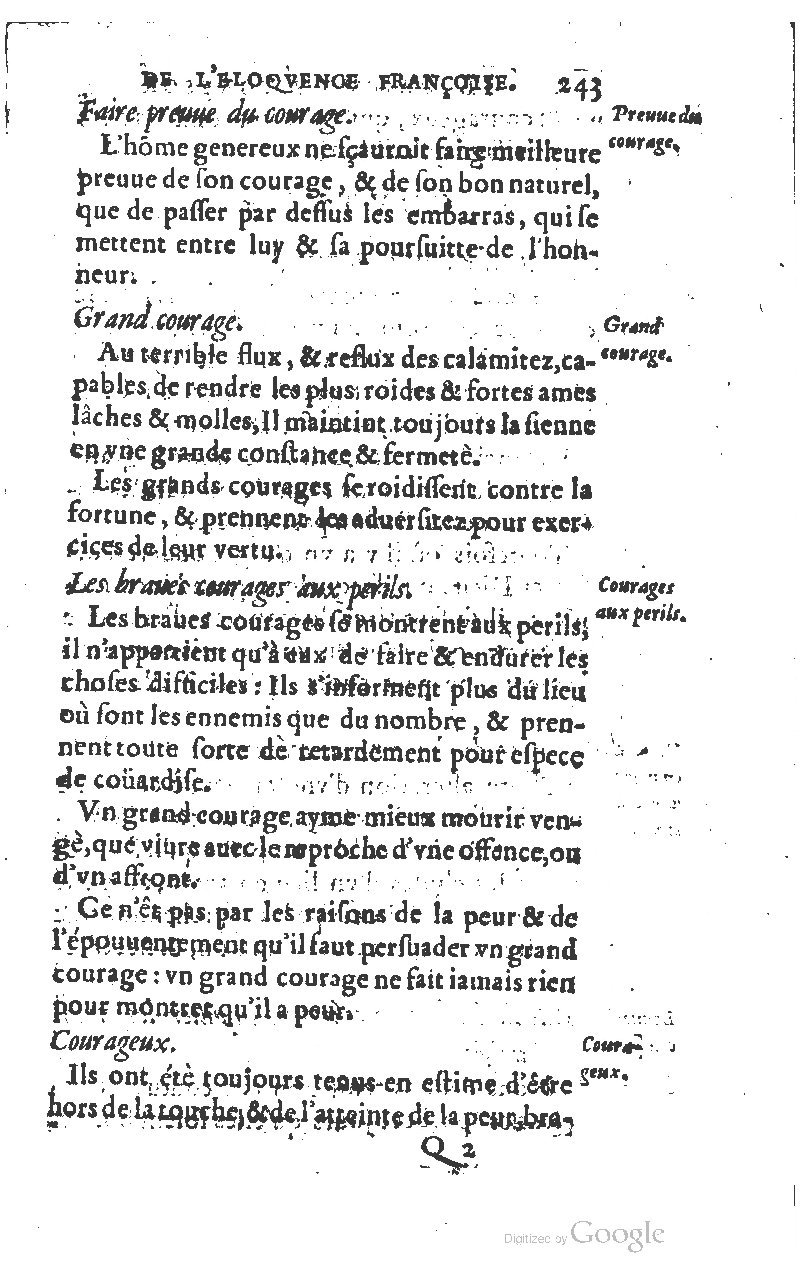 1610 - Louis Coste - Trésor de l’éloquence française (Seconde partie) - BM Lyon