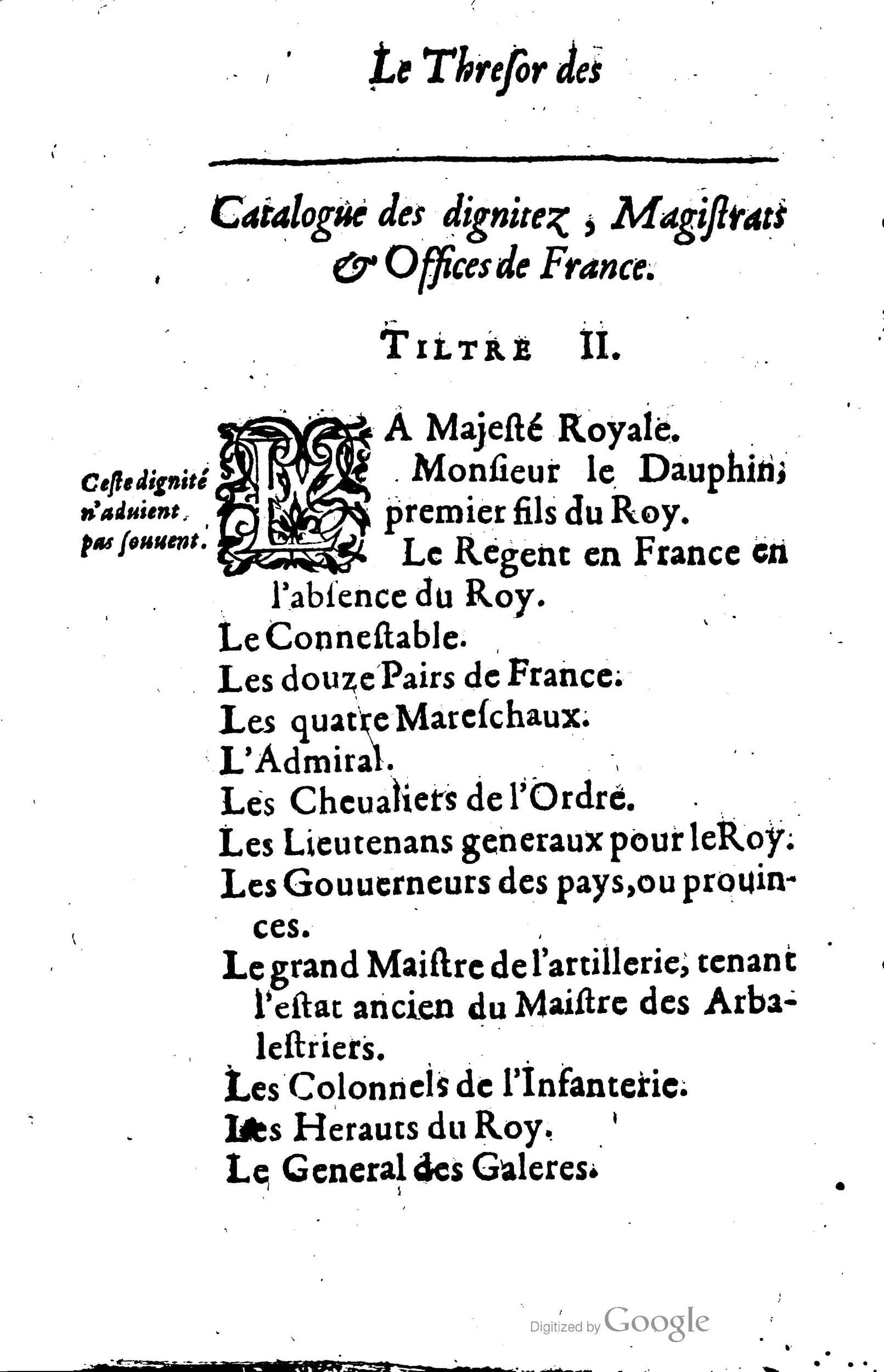 1619 - Jean Corrozet - Trésor des histoires de France - BSB Munich