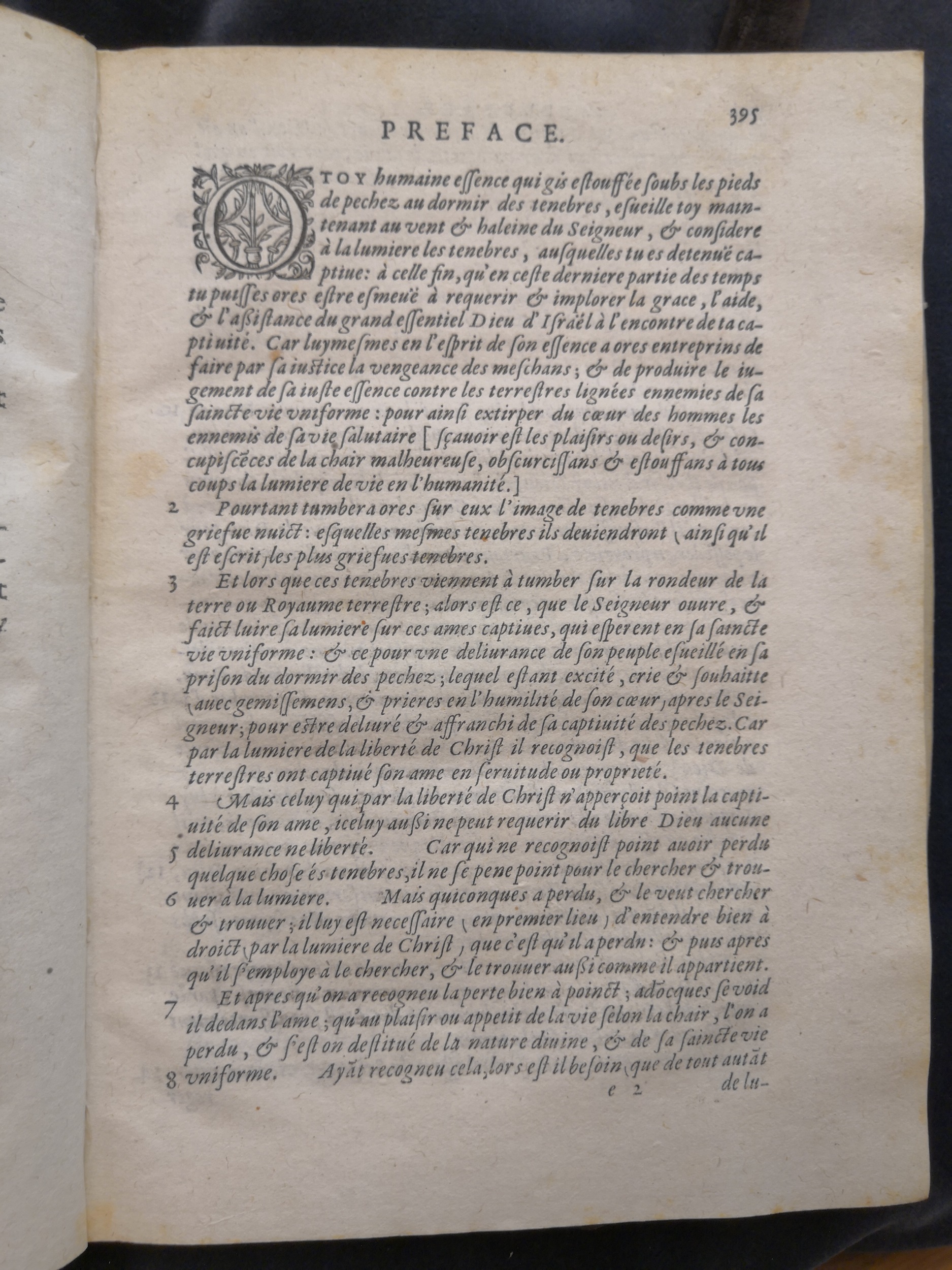 1581c. - Christophe Plantin - Le Livre des témoignages du Trésor caché au champ (Livres 2, 4, 6 et 7) - Anvers Musée Plantin Moretus