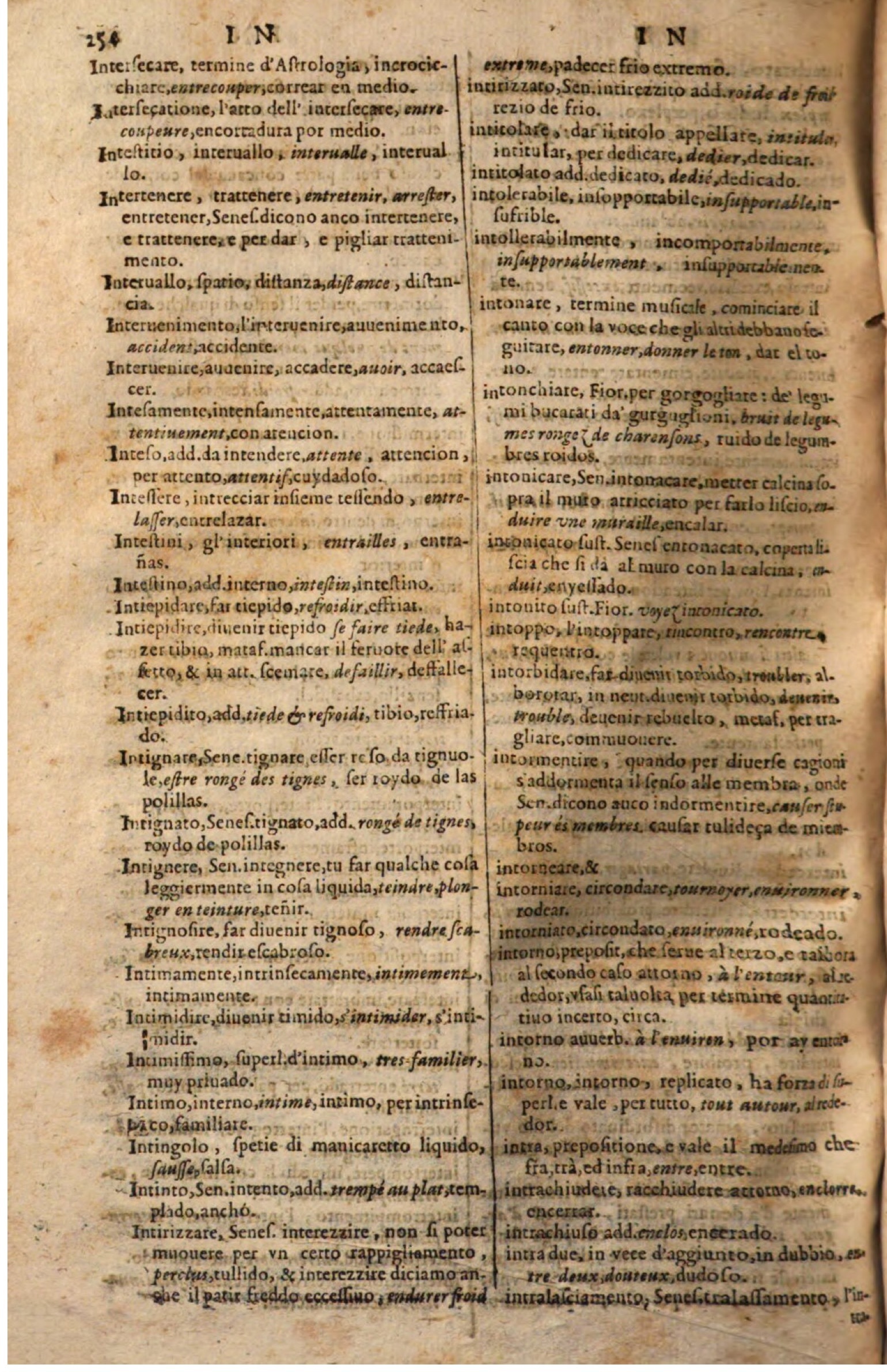 1644 - Jacques Crespin - Trésor des trois langues - Passau