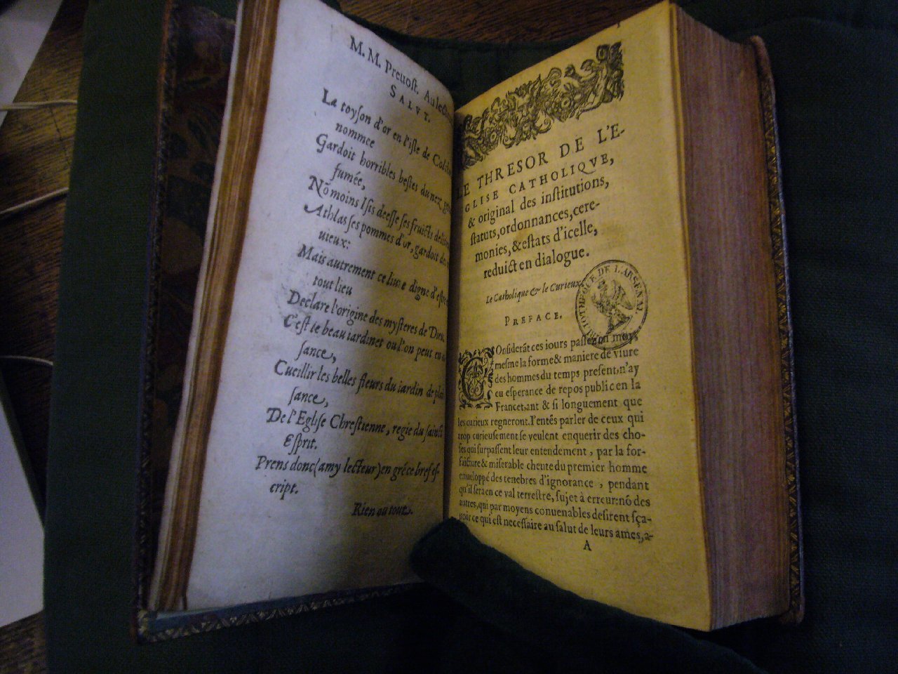1586 - Jean Parant - Trésor de l’Église catholique et de vérité - BnF Arsenal