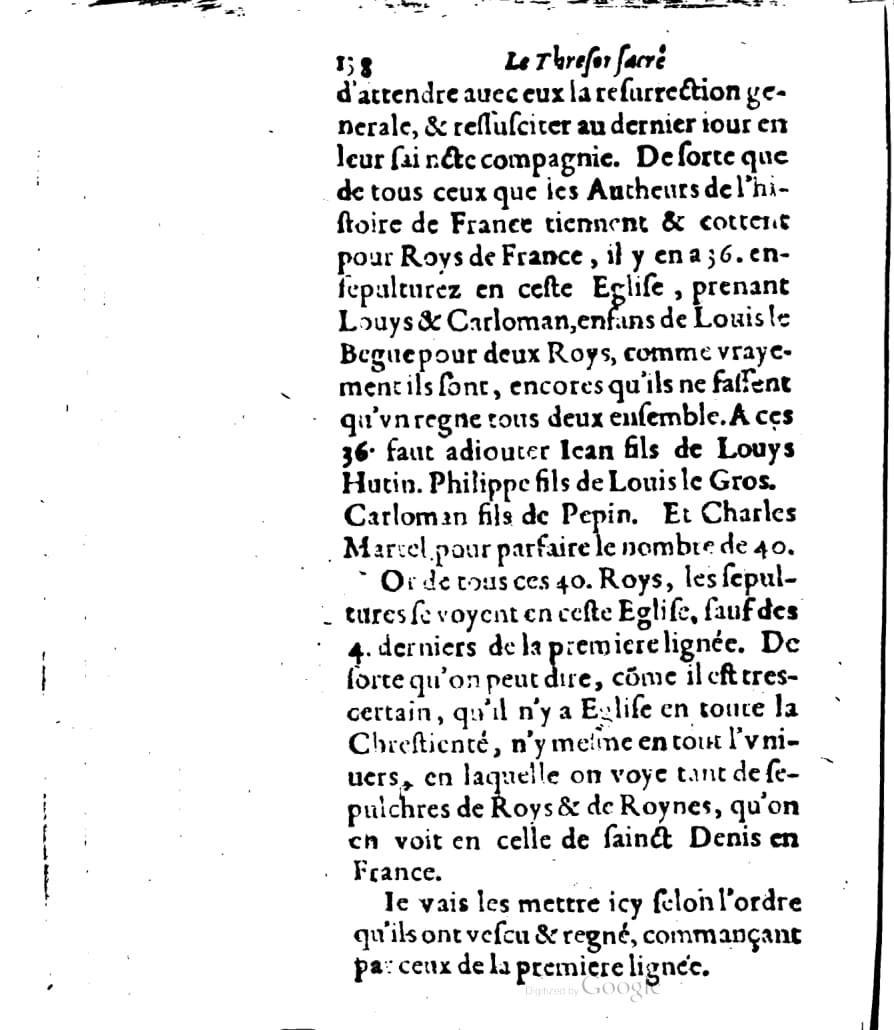 1636 - Jean Billaine - Trésor sacré ou inventaire des saintes reliques - British Library