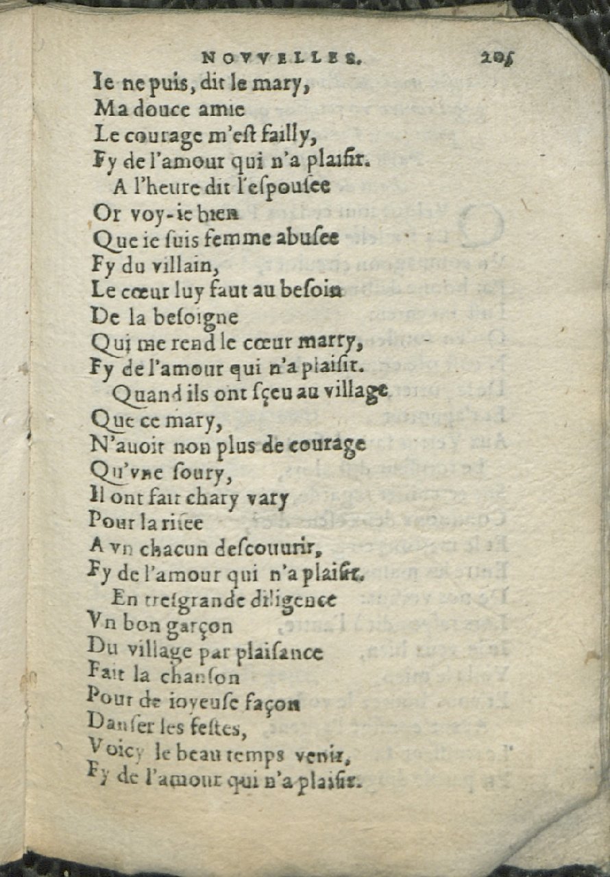 1575 - Pierre Brenouzet - Trésor de tous les recueils de chansons, tant amoureuses, rustiques, que musicales - Det KLG Copenhague