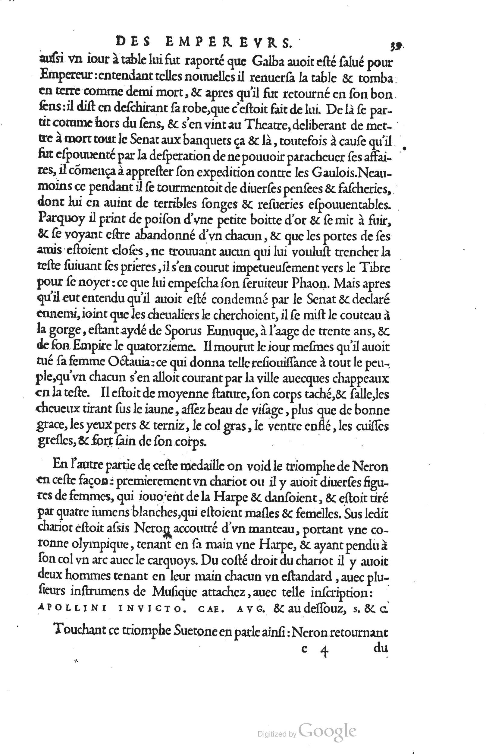 1553 - Jacopo Strada et Thomas Guérin - Épitome du Trésor des antiquités - Prague