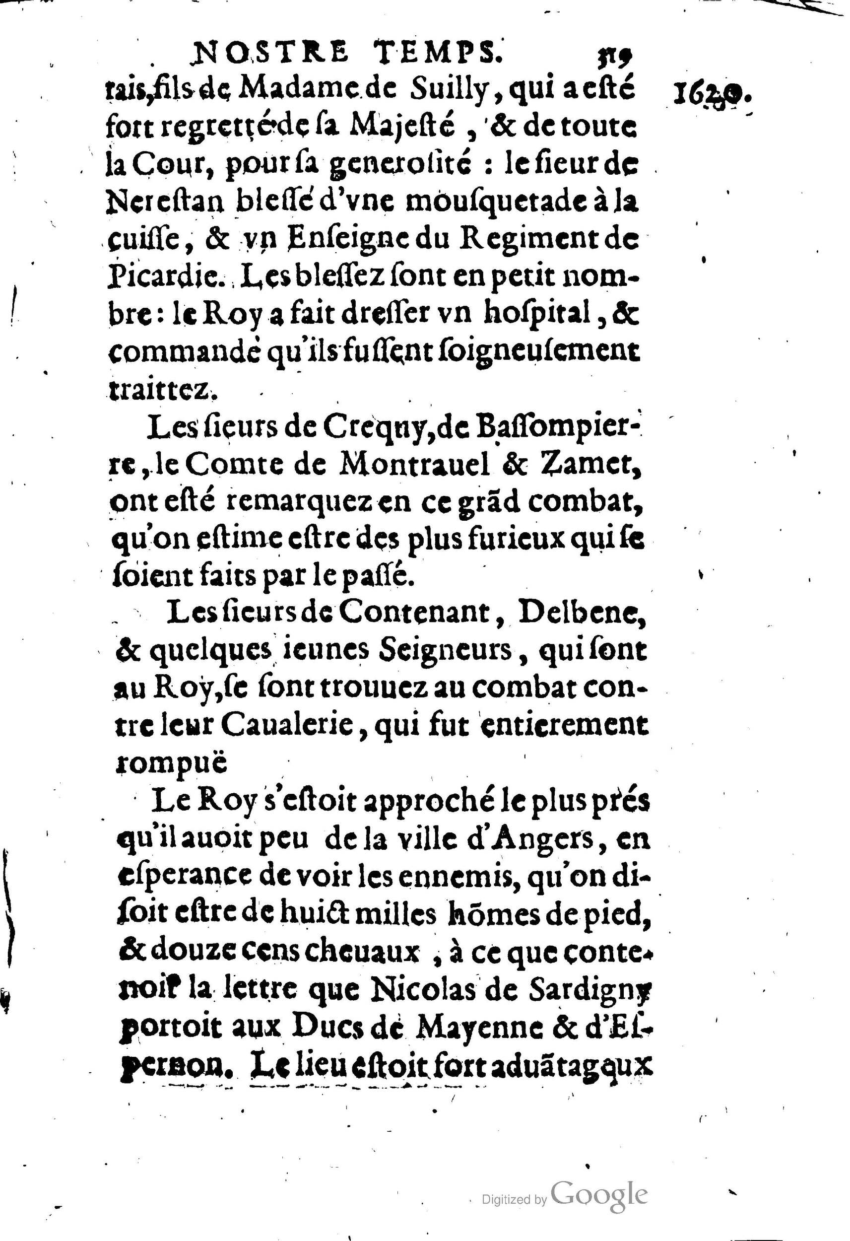 1623 - Joseph Bouillerot - Trésor de l’histoire générale de notre temps - BM Lyon