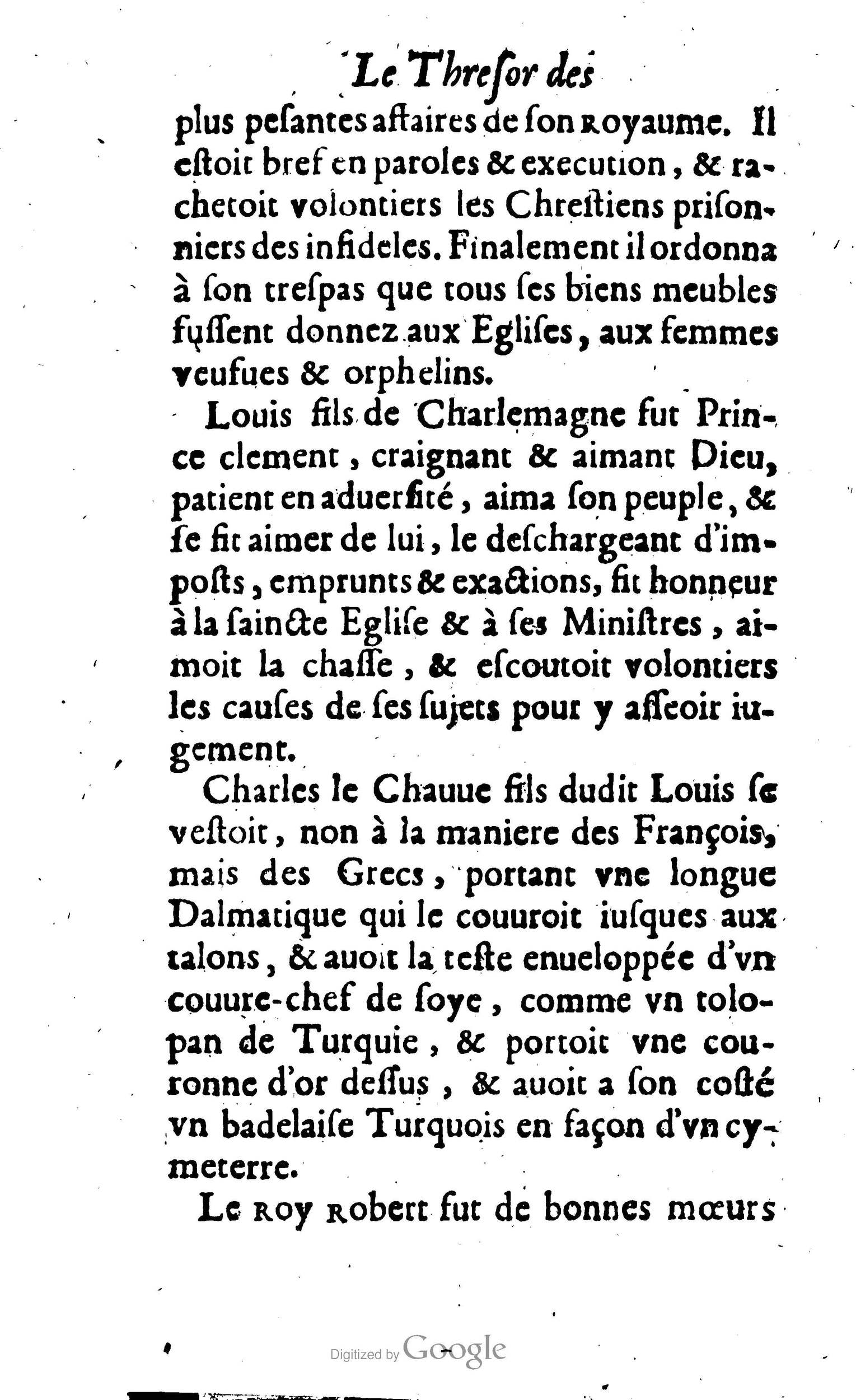 1638 - Jean Corrozet - Trésor des histoires de France - BM Lyon