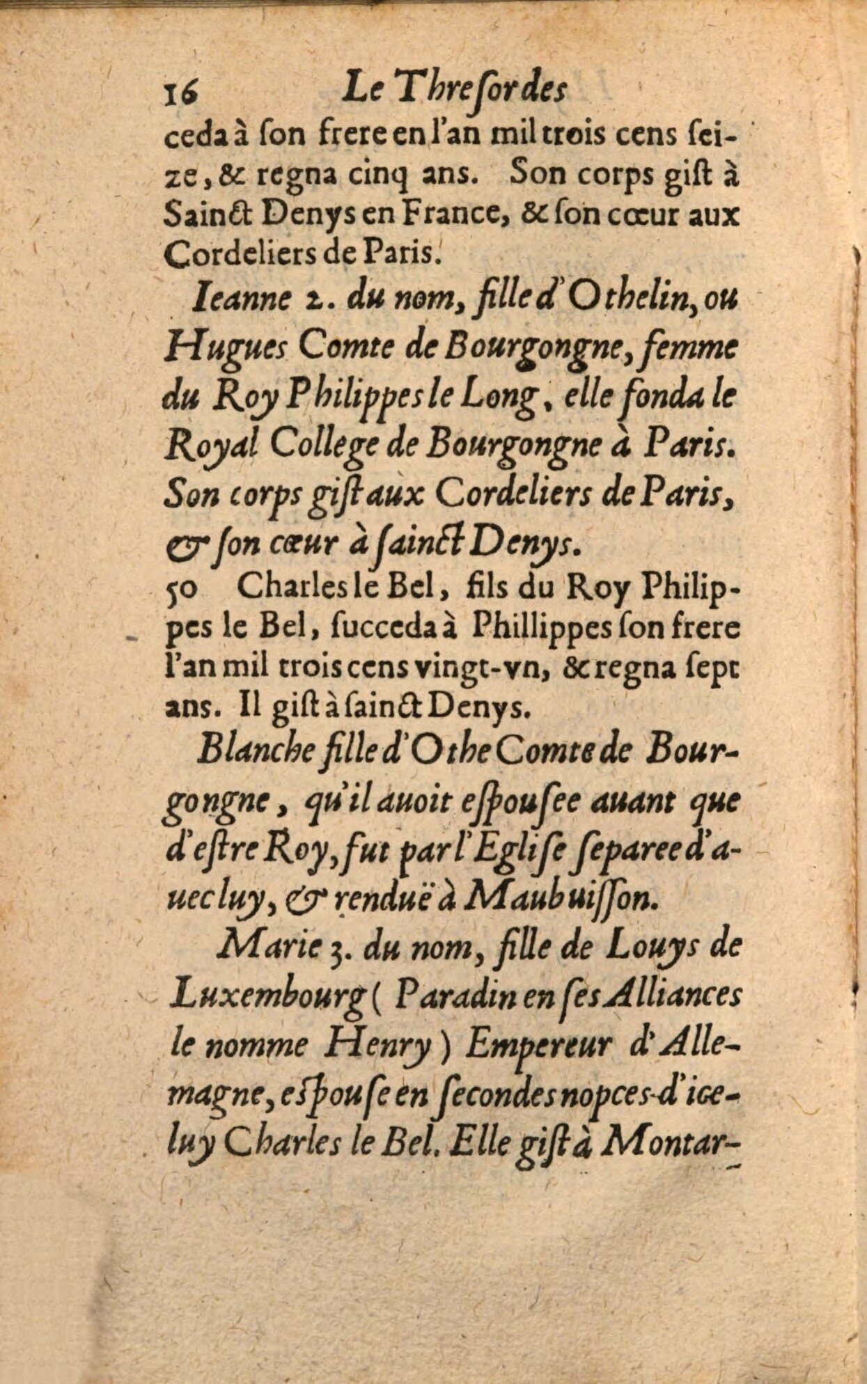 1639 - Jean Corrozet - Trésor des histoires de France - BSB Munich 1639 - Jean Corrozet - Trésor des histoires de France - BSB Munich