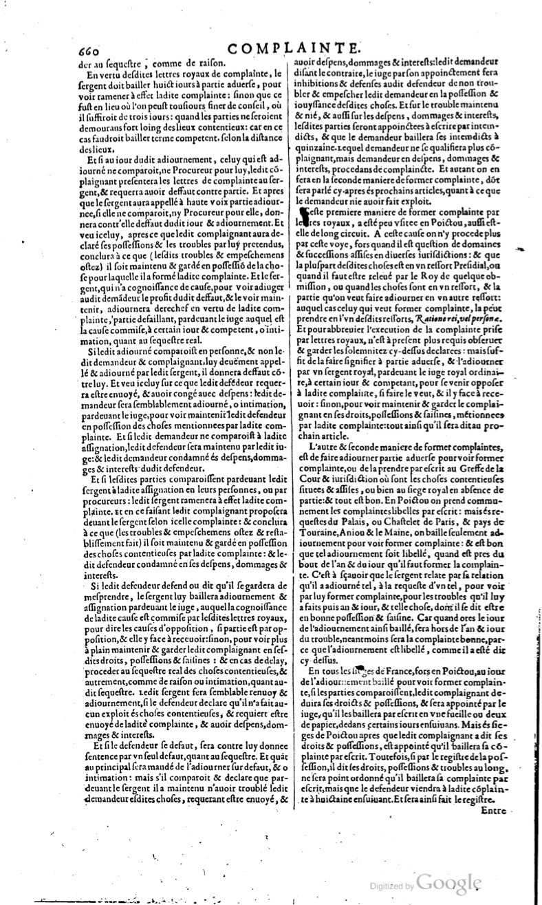 1629 - Veuve Nicolas Buon - Trésor du droit français (29620 T. 1) - BM Lyon