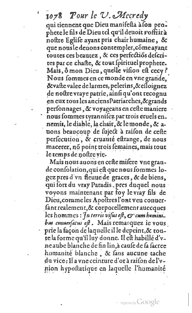 1607 - Nicolas Du Fossé - Trésor quadragésimal - T 01 - BM Lyon 1607 - Nicolas Du Fossé - Trésor quadragésimal - T 01 - BM Lyon