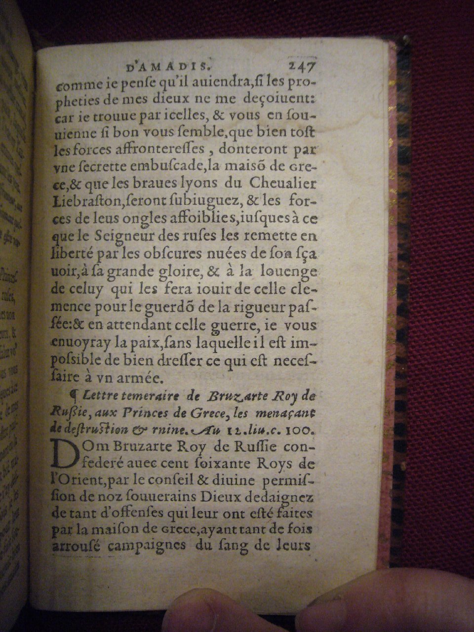 1564 - Vincent Norment et Jeanne Bruneau - Trésor des Amadis - BnF
