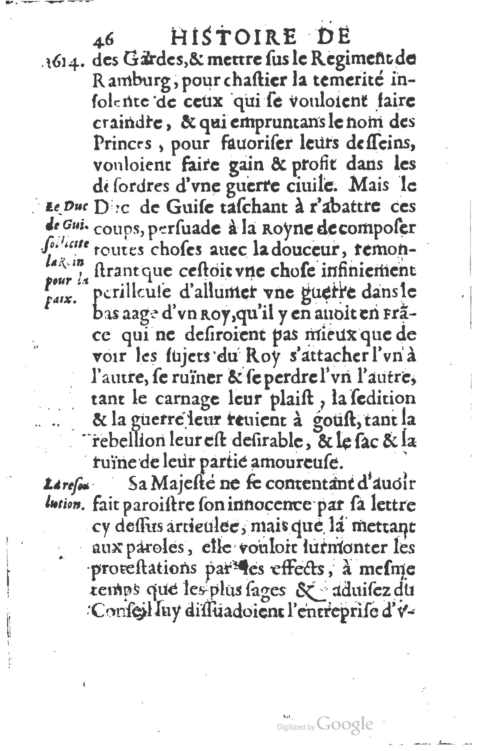 1624 - Joseph Bouillerot - Trésor de l’histoire générale de notre temps - BM Lyon