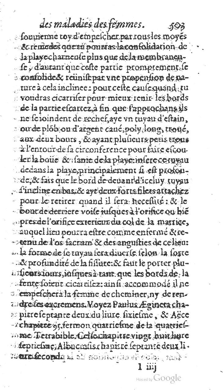 1585 - Jacques du Puis - Trésor des remèdes secrets pour les maladies des femmes - BnF