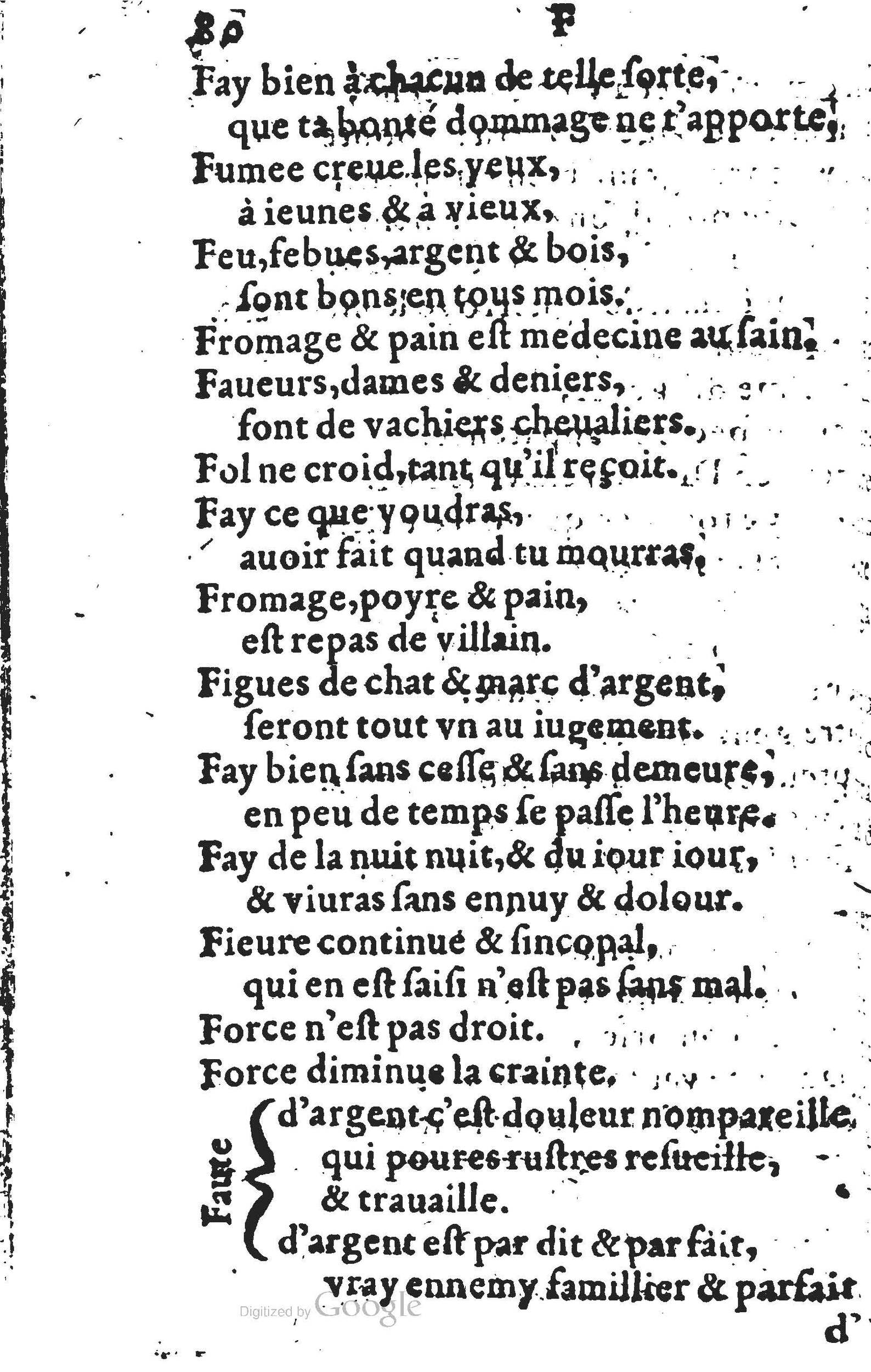 1578 - Nicolas Lescuyer - Trésor des sentences dorées - UGent