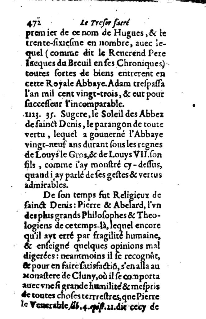 1636 - Jean Billaine - Trésor sacré ou inventaire des saintes reliques - British Library