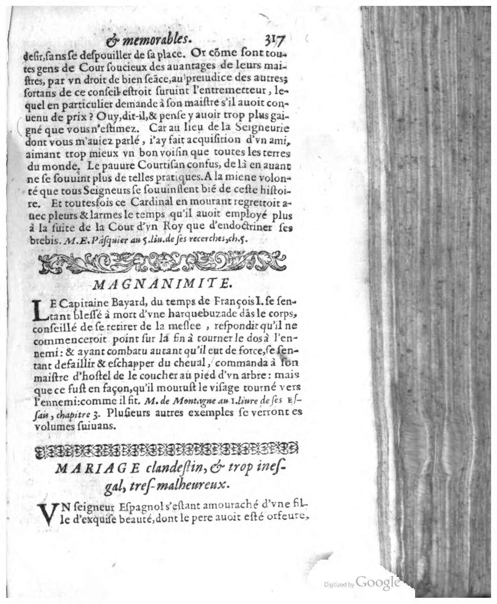 1620 - Samuel Crespin - Trésor d’histoires admirables et mémorables - BCU Lausanne