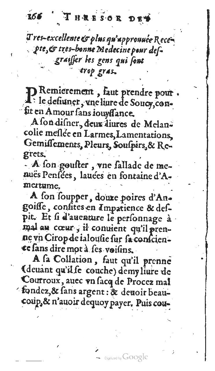 1627 - Jean Delamare - Trésor des récréations - BSB Munich