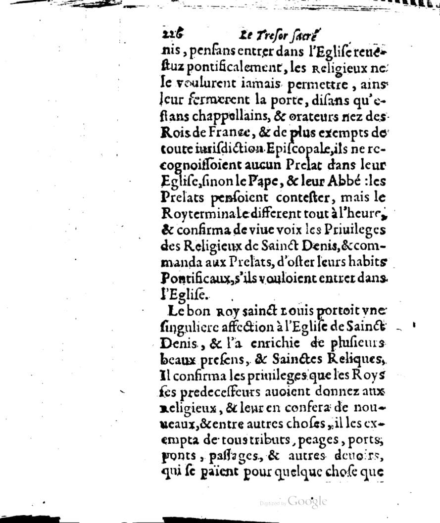 1636 - Jean Billaine - Trésor sacré ou inventaire des saintes reliques - British Library