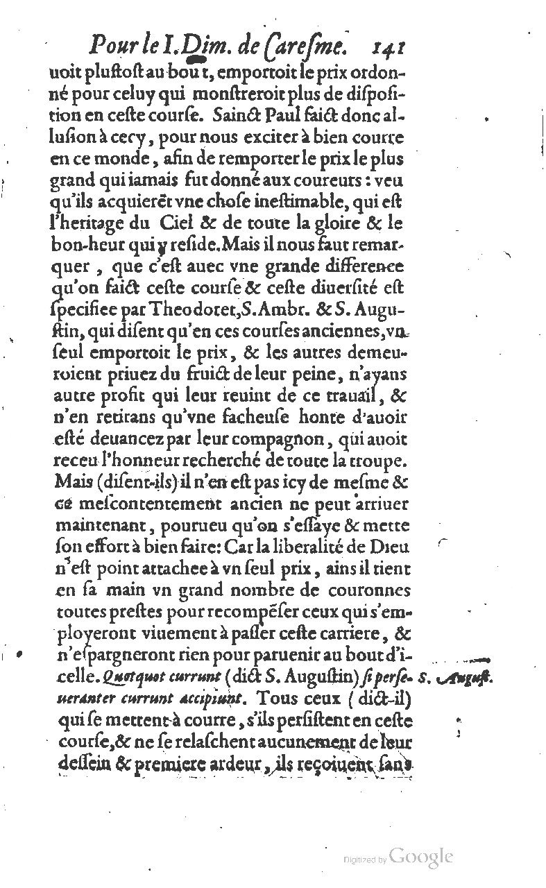 1607 - Nicolas Du Fossé - Trésor quadragésimal - T 01 - BM Lyon 1607 - Nicolas Du Fossé - Trésor quadragésimal - T 01 - BM Lyon