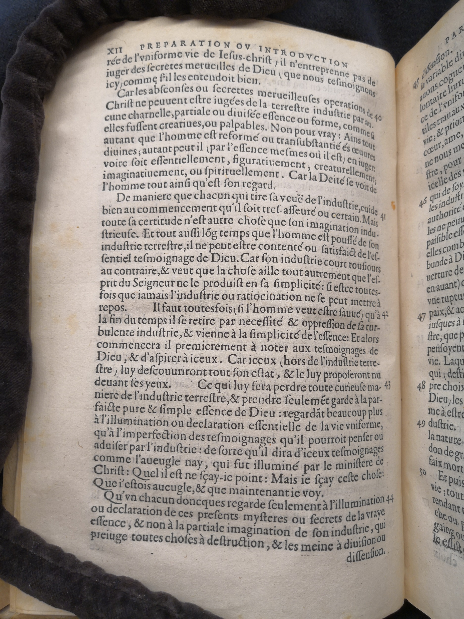 1581c. - Christophe Plantin - Le Livre des témoignages du Trésor caché au champ (Livres 2, 4, 6 et 7) - Anvers Musée Plantin Moretus