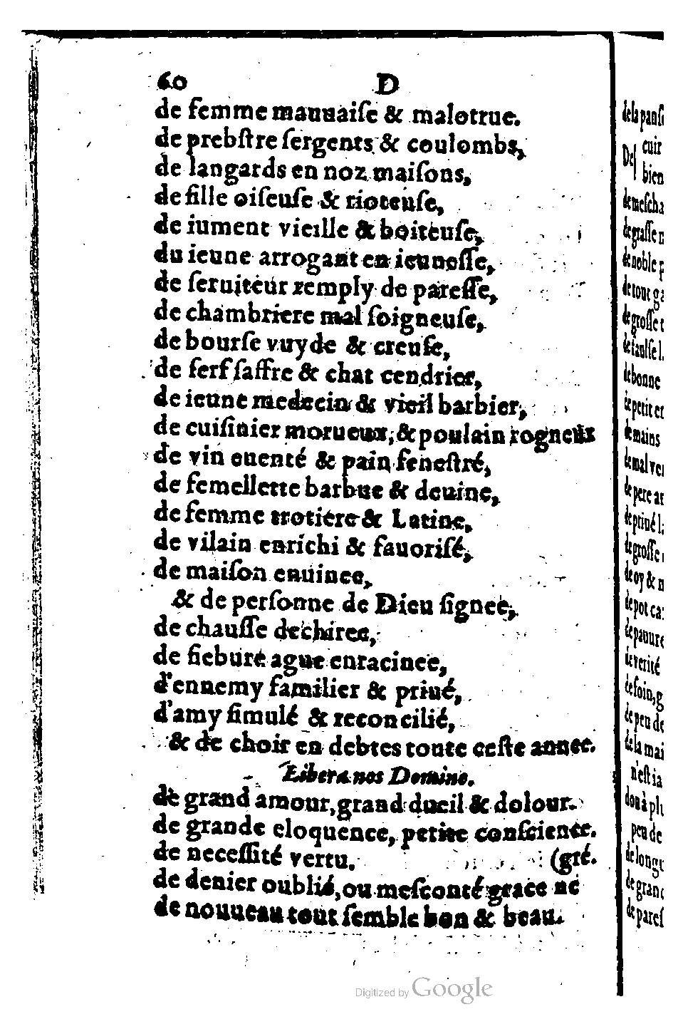 1582 - Nicolas Bonfons - Trésor des sentences dorées - BM Lyon 1582 - Nicolas Bonfons - Trésor des sentences dorées - BM Lyon