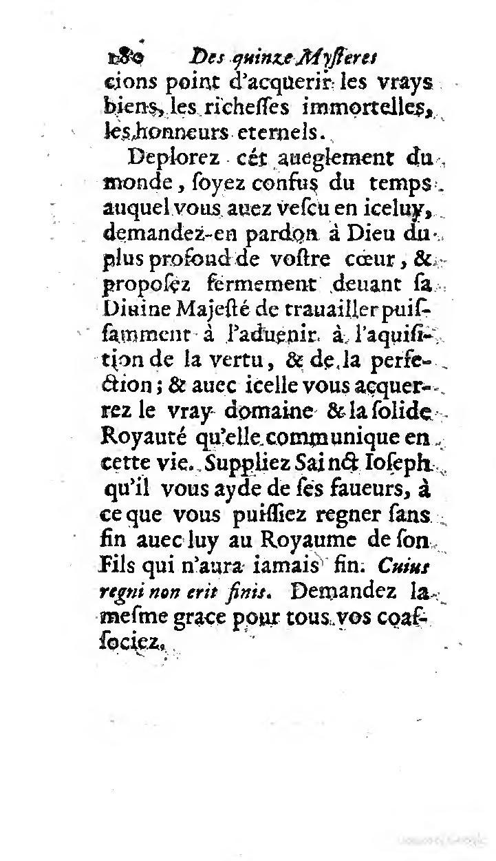 1646 - Jean Piot - Trésor inestimable de Saint-Joseph - BNC Rome