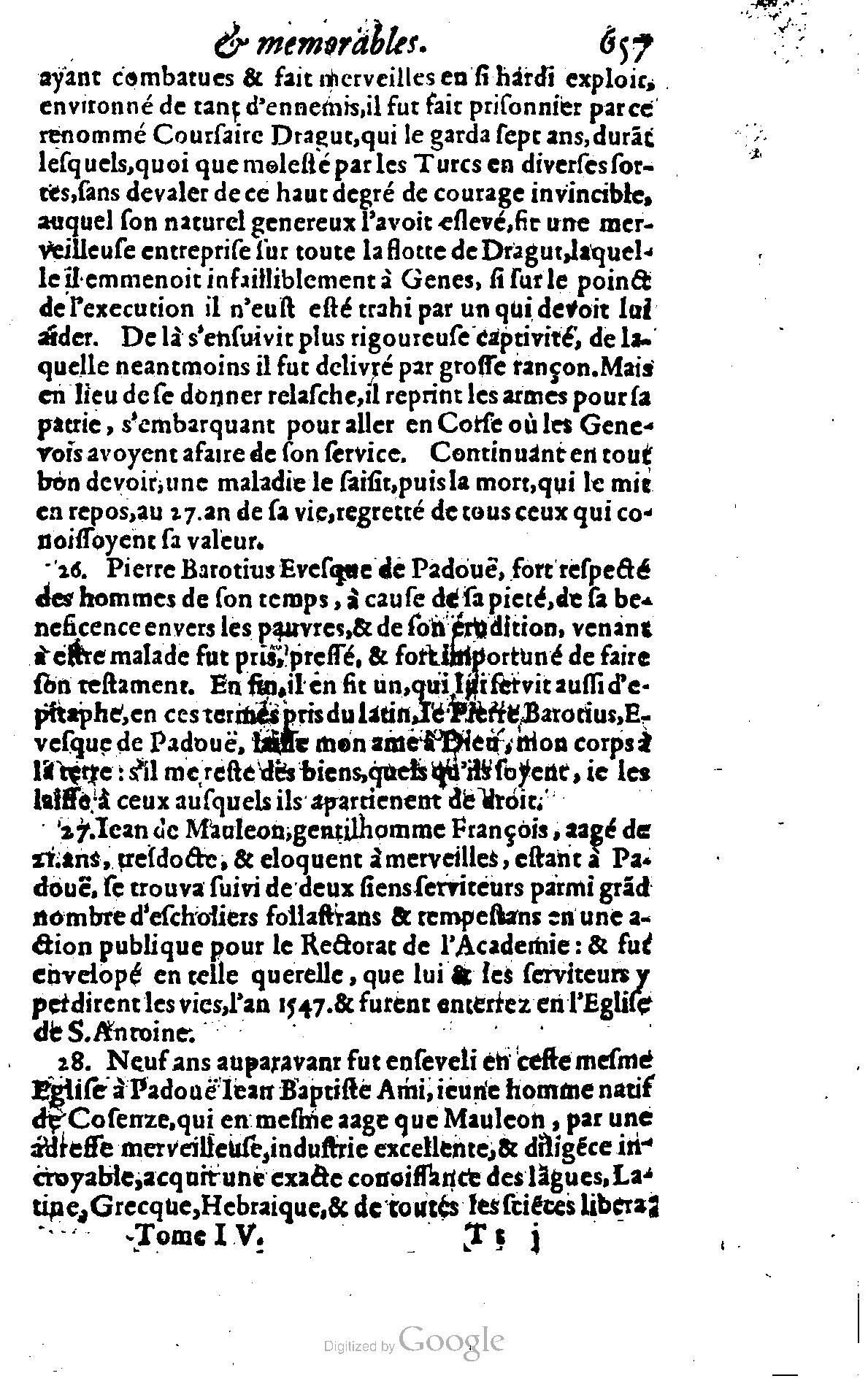 1628 - Jacques Crespin - Trésor d’histoires admirables et mémorables - BSB Munich 1628 - Jacques Crespin - Trésor d’histoires admirables et mémorables - BSB Munich