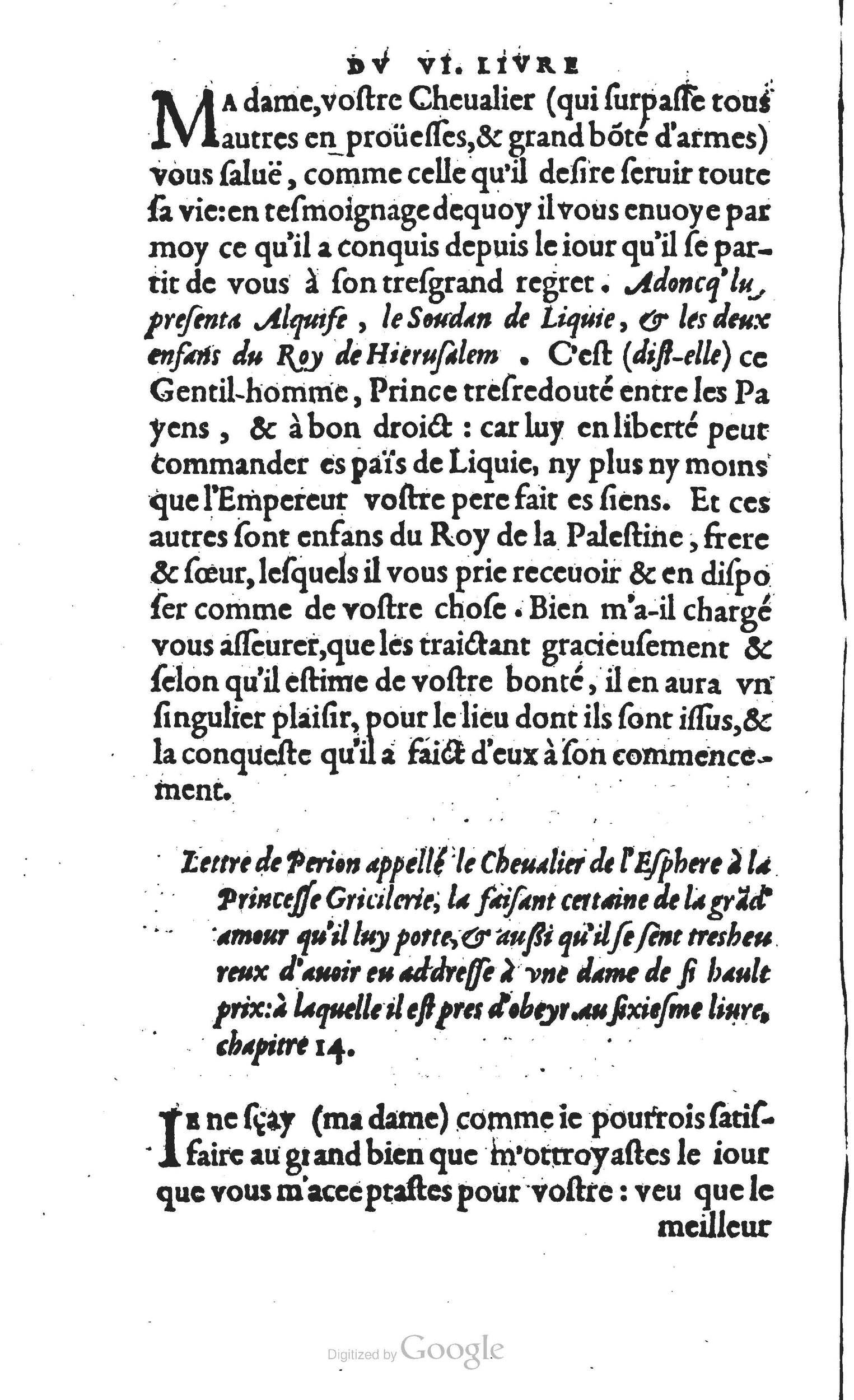 1560 - Vincent Sertenas et Gilles Robinot - Trésor des Amadis - British Library