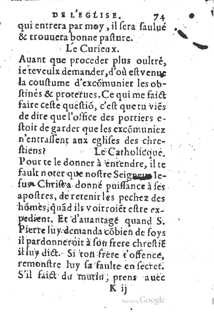 1578 - Jean de Bordeaux - Trésor de l’Église catholique - BM Lyon 1578 - Jean de Bordeaux - Trésor de l’Église catholique - BM Lyon