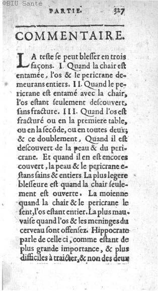 1612 - Thomas Portau - Trésor de chirurgie - BIU Santé