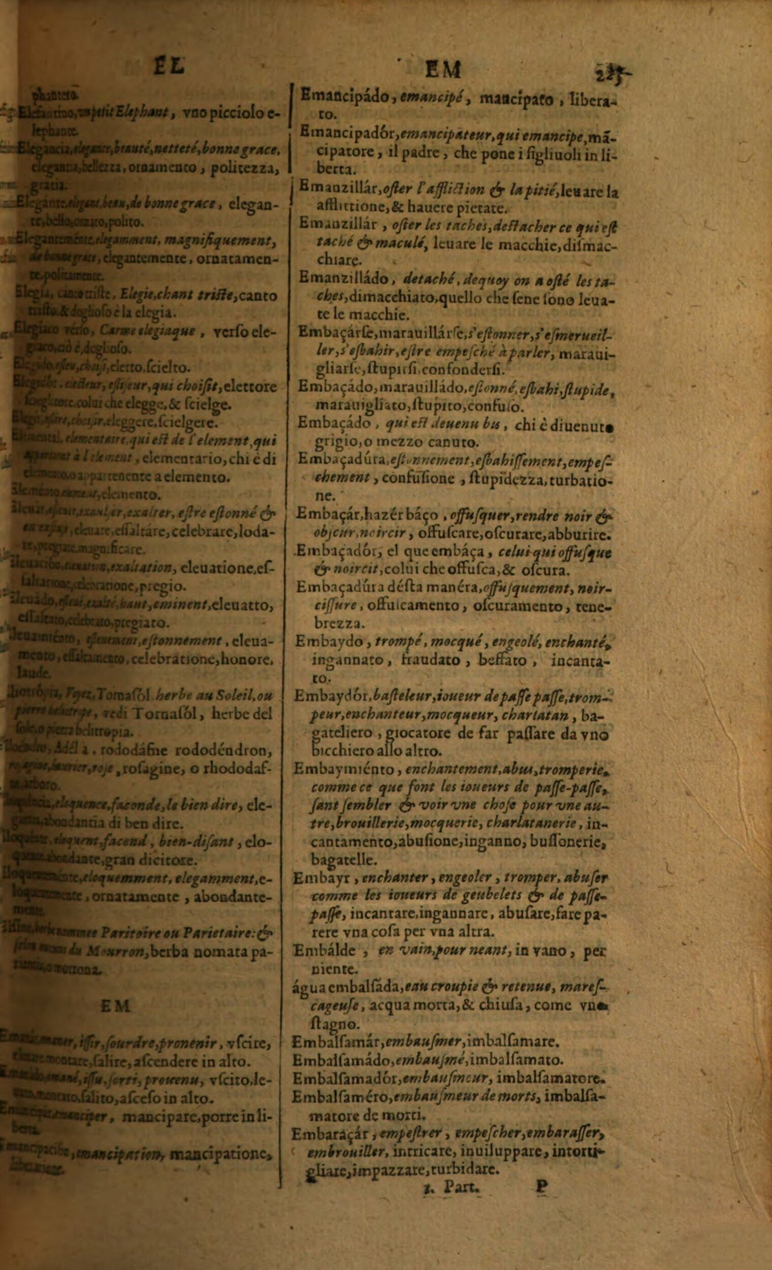 1617 Samuel Crespin - Trésor des trois langues française, italienne et espagnole - Berlin_Page_225.jpg