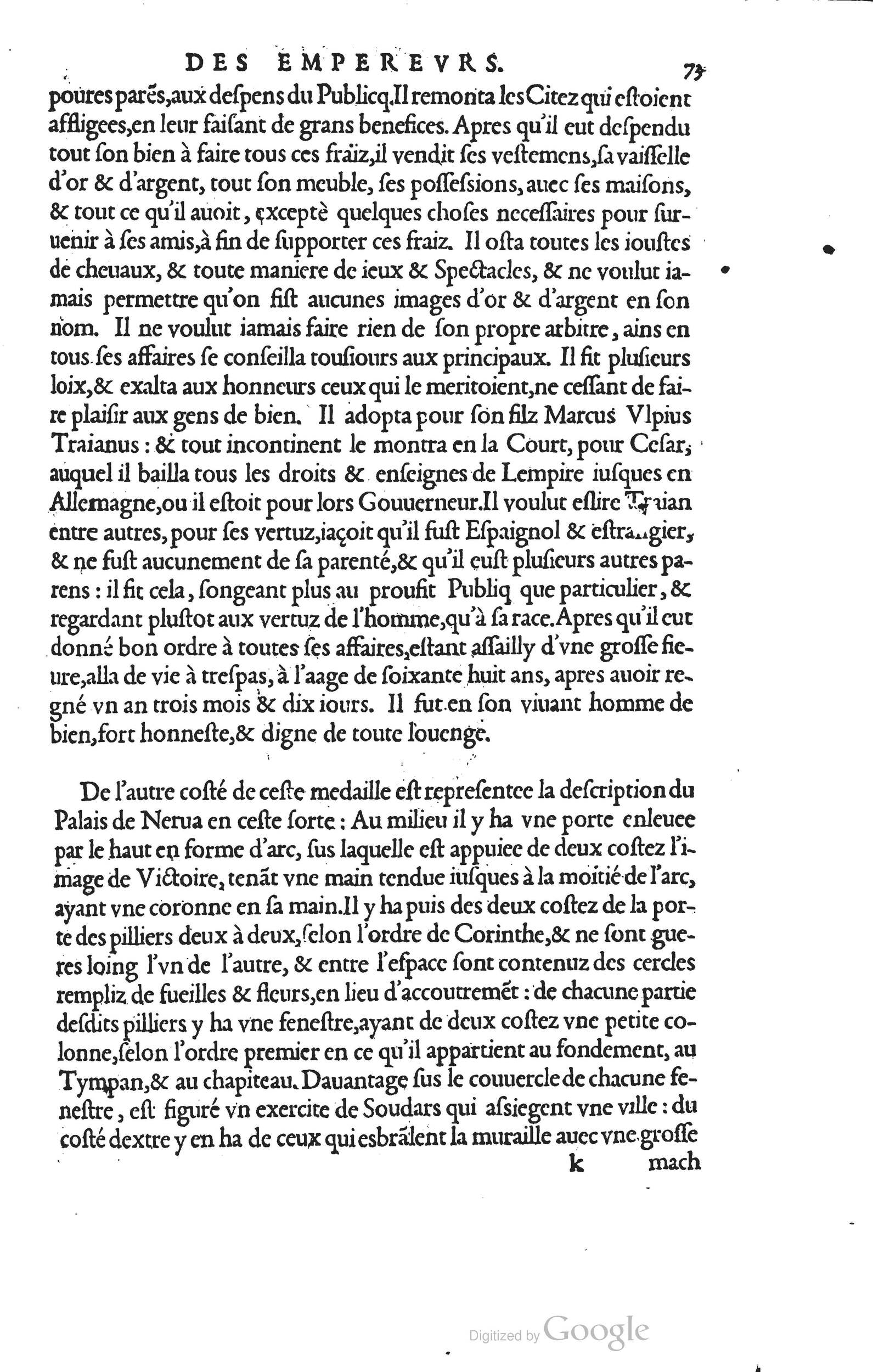 1553 - Jacopo Strada et Thomas Guérin - Épitome du Trésor des antiquités - Prague