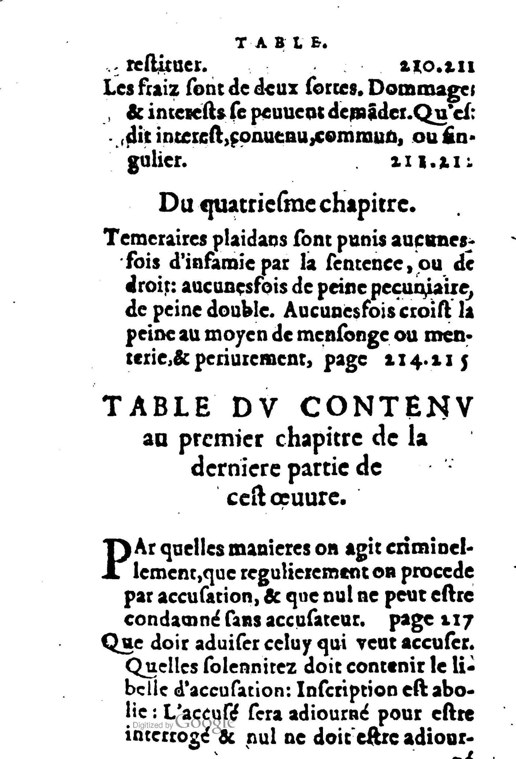 1605 - Pierre Rigaud - Trésor de pratique pour les juges - BM Lyon 1605 - Pierre Rigaud - Trésor de pratique pour les juges - BM Lyon