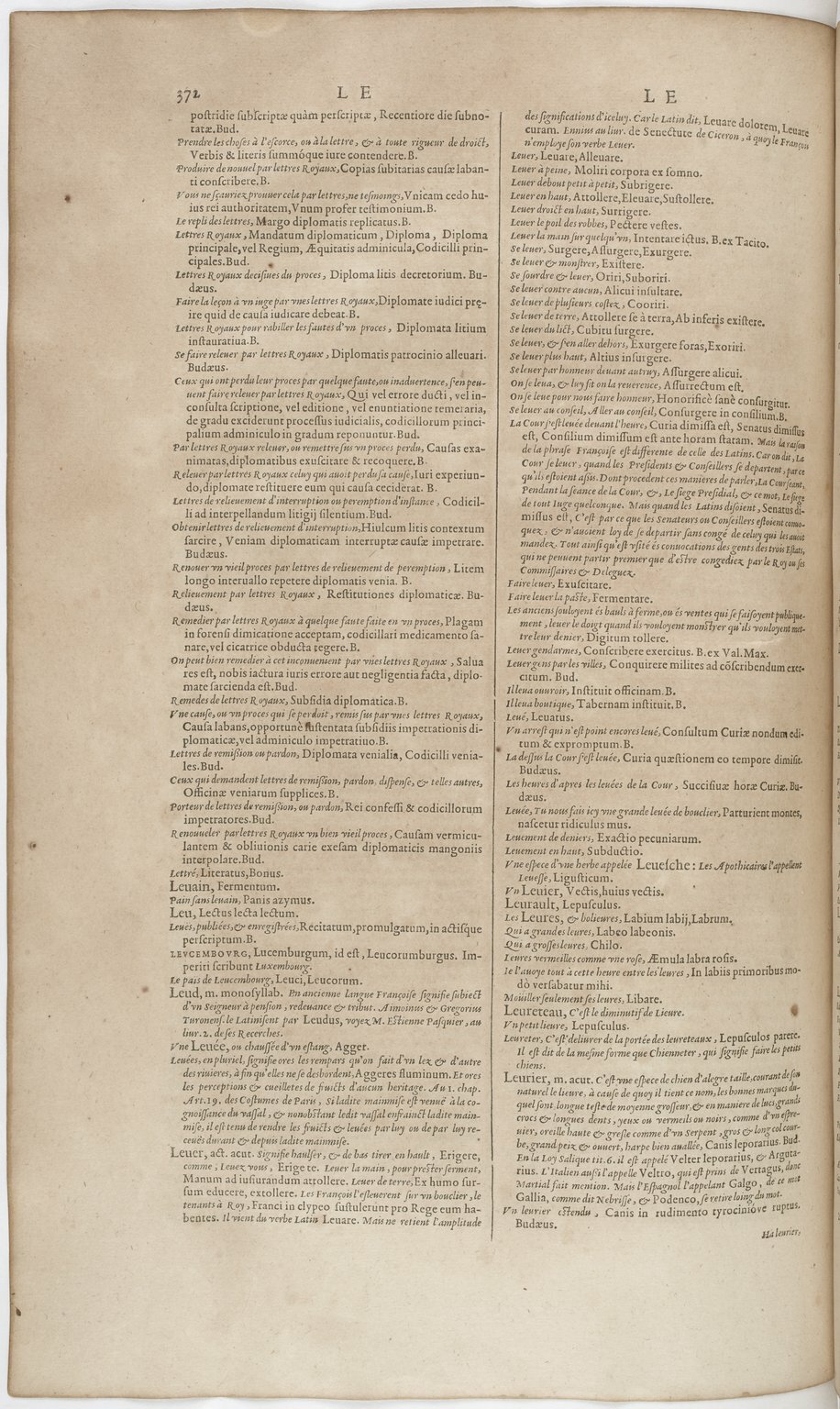 1606 - David Douceur - Trésor de la langue française - BnF