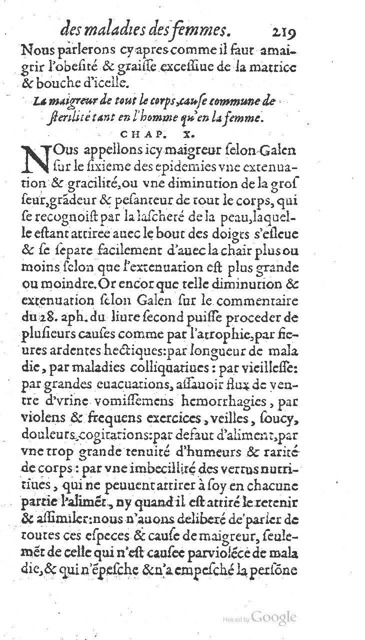 1585 - Jacques du Puis - Trésor des remèdes secrets pour les maladies des femmes - BnF