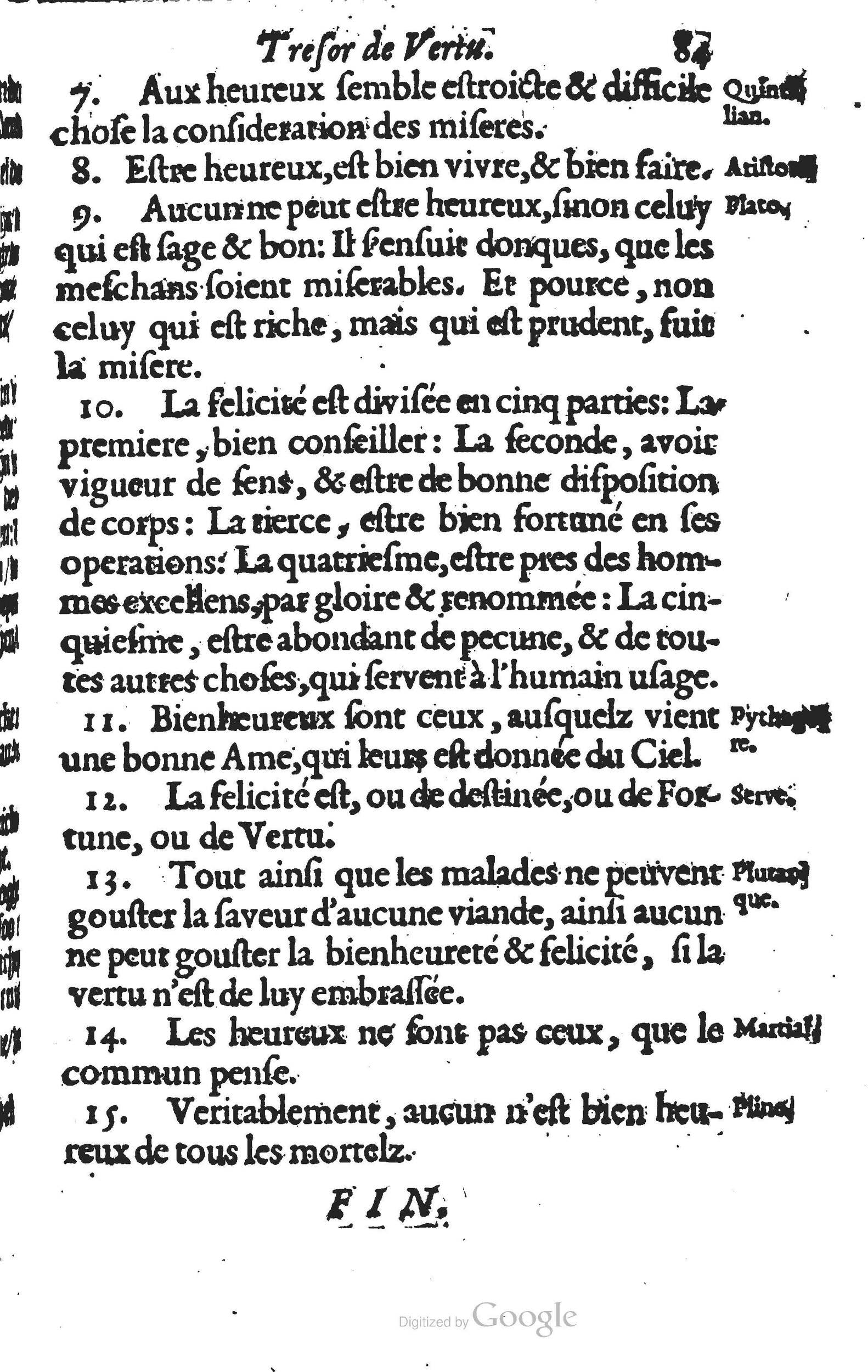1594 - Cornelis Claesz - Trésor de vertu - BU Leiden