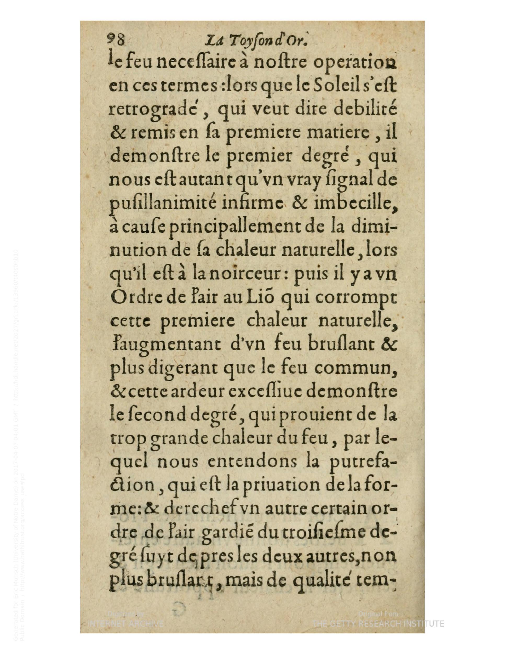 1612 - Charles Sevestre - Toison d’or ou la fleur des trésors - Getty Research Institute