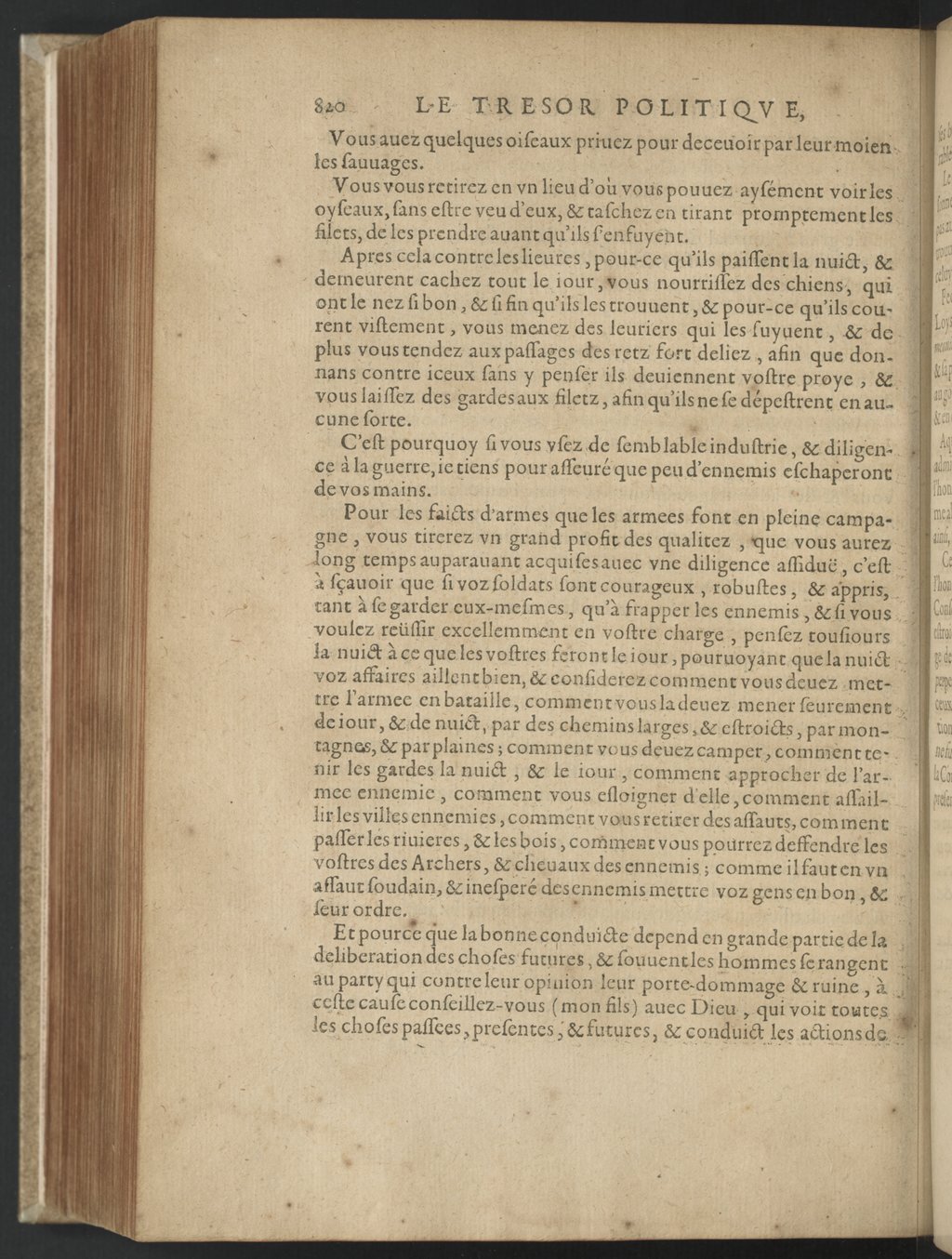 1608 - Nicolas Du Fossé - Trésor politique - BnF Tolbiac