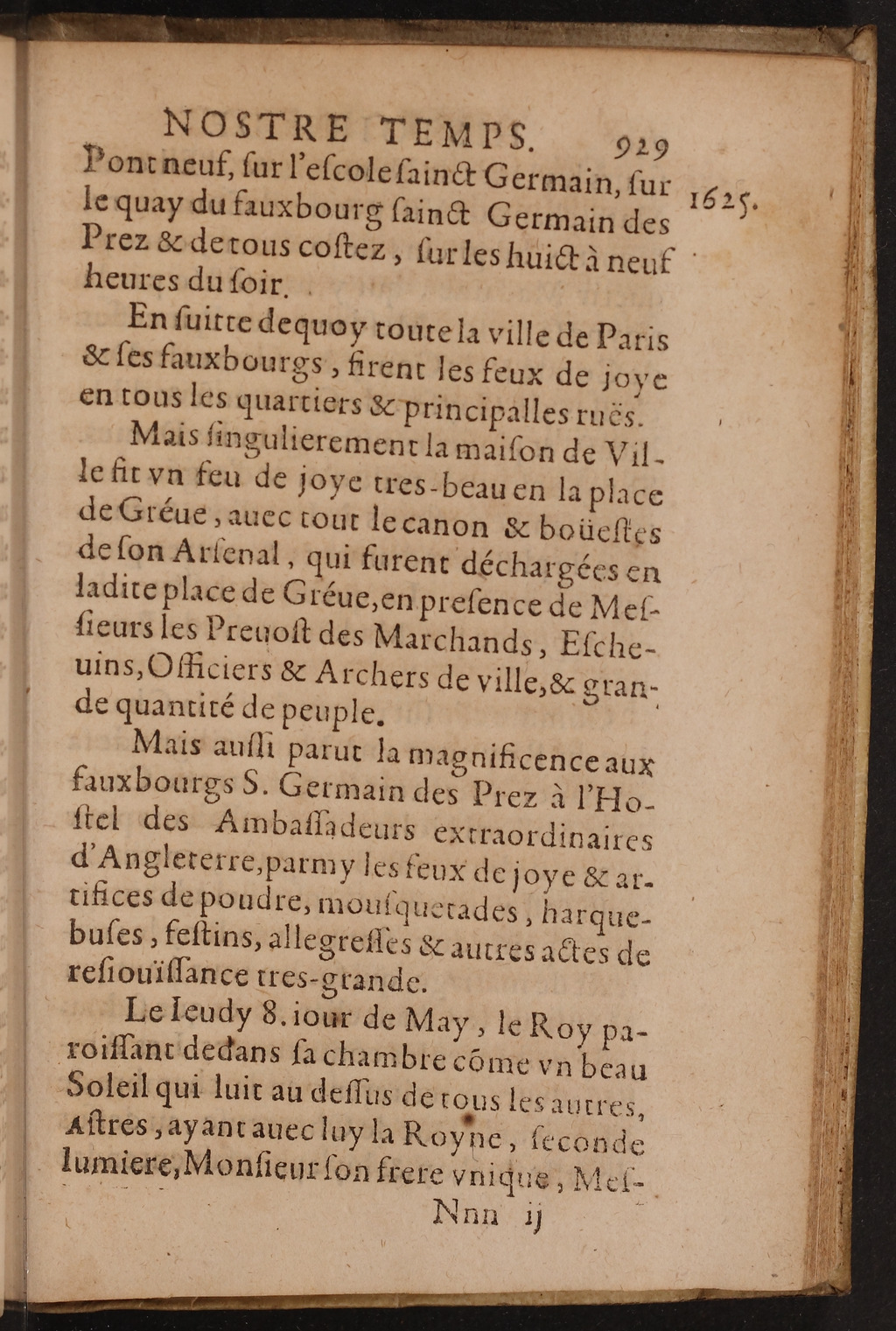 1626 - Joseph Bouillerot - Trésor de l’histoire générale de notre temps - BnF Arsenal