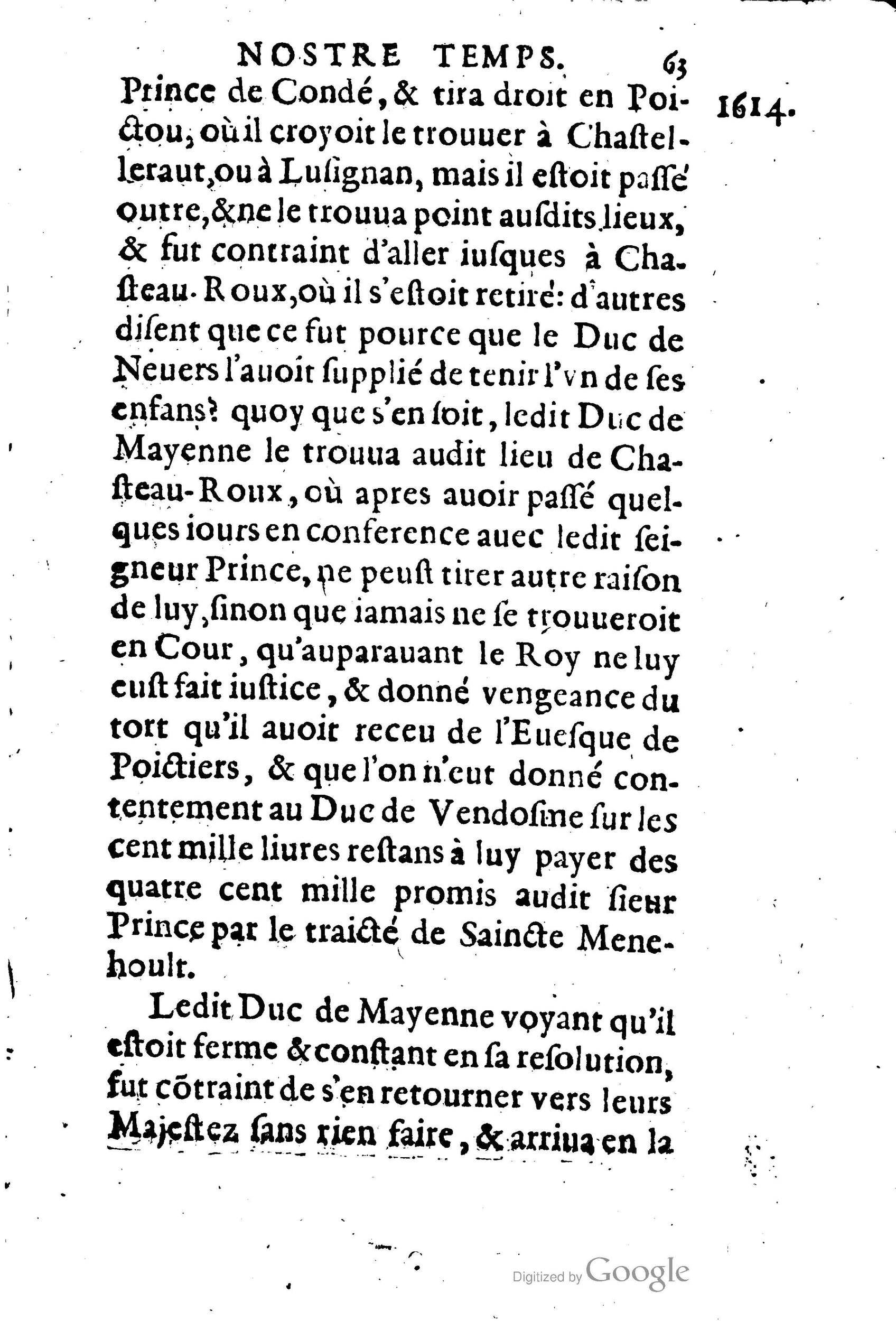 1623 - Joseph Bouillerot - Trésor de l’histoire générale de notre temps - BM Lyon 1623 - Joseph Bouillerot - Trésor de l’histoire générale de notre temps - BM Lyon
