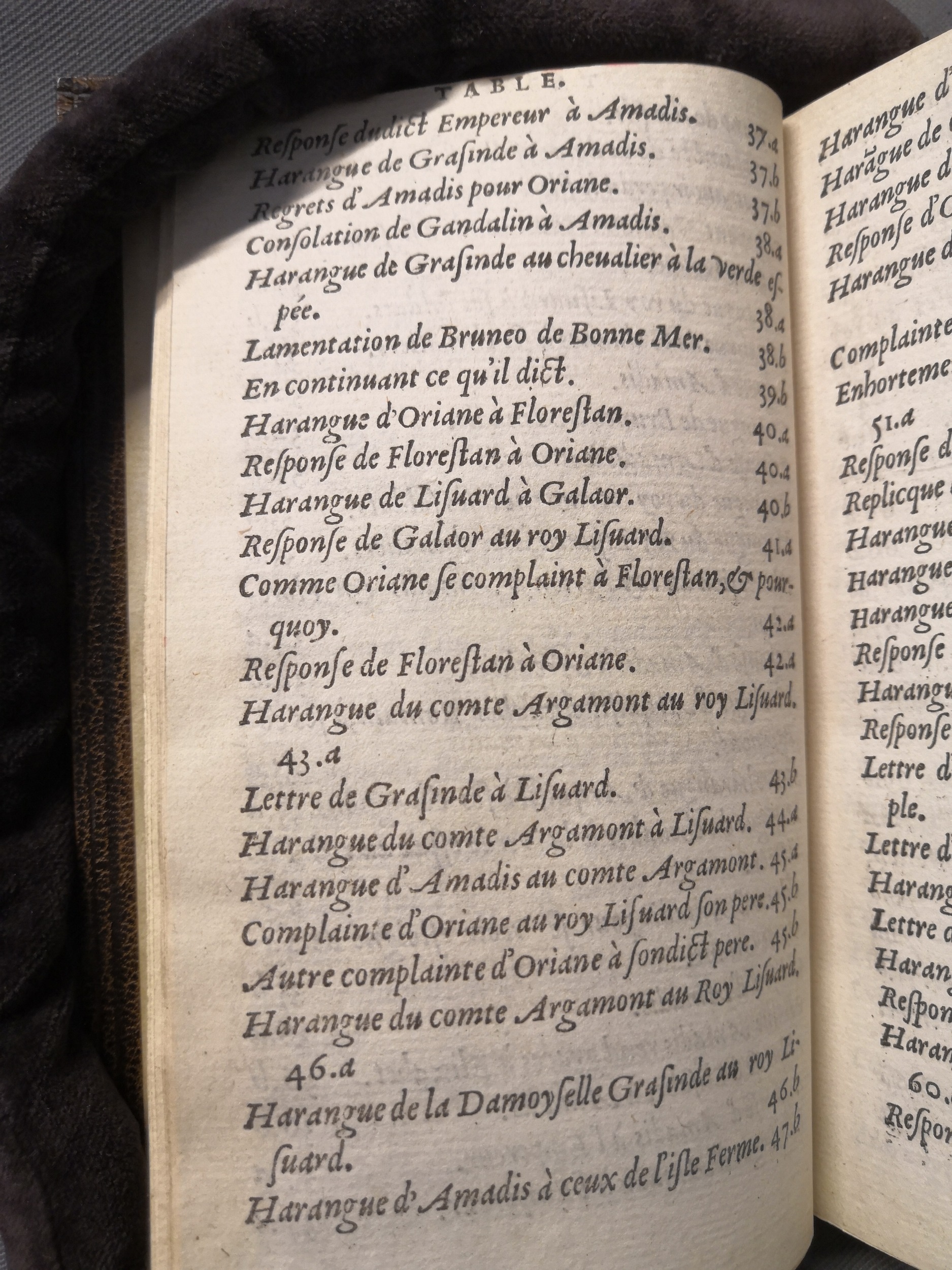 1560 - Étienne Groulleau - Trésor des Amadis - Amsterdam 1560 - Étienne Groulleau - Trésor des Amadis - Amsterdam