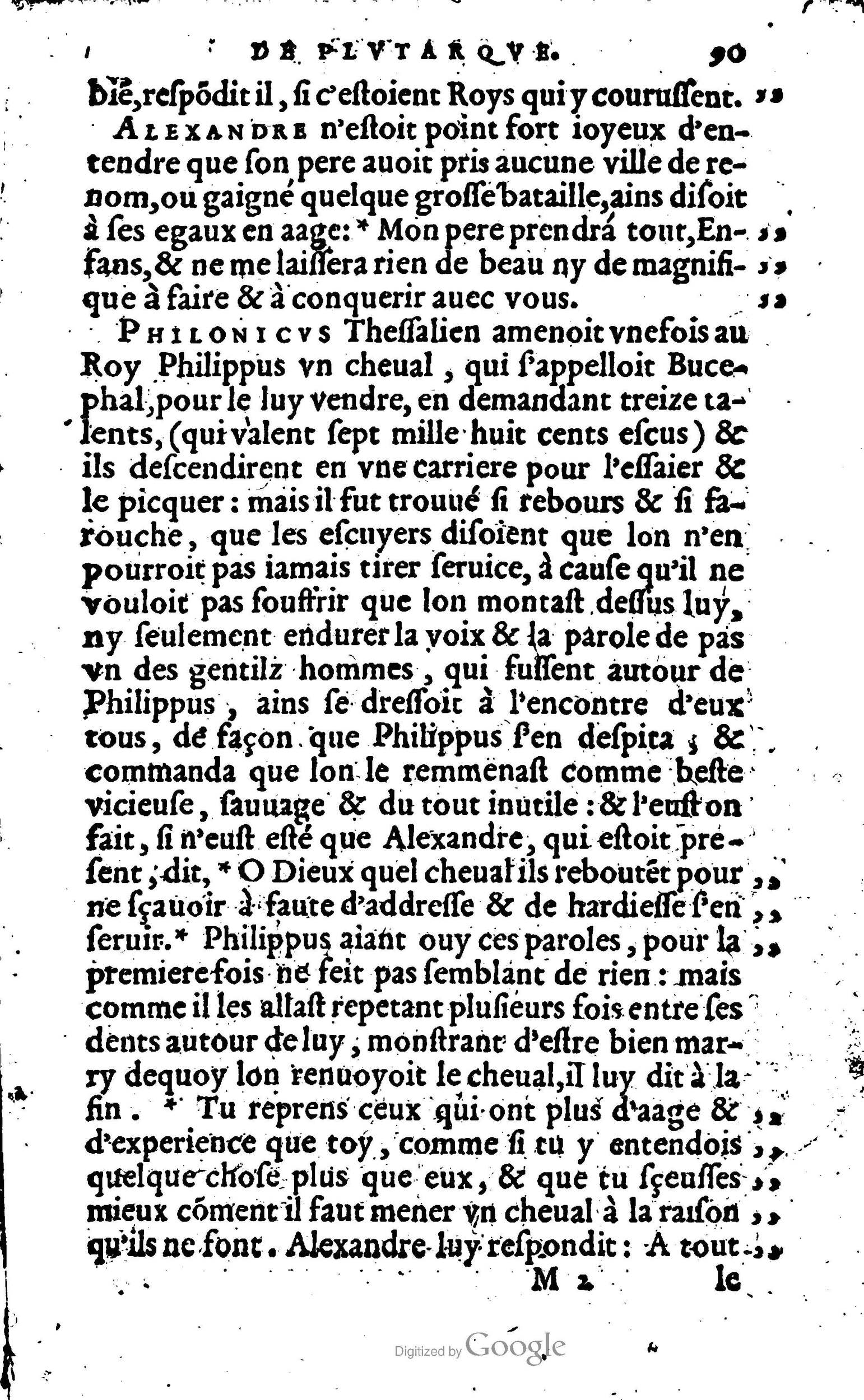 1568 - Willem Silvius - Trésor des vies de Plutarque - Anvers Plantin-Moretus