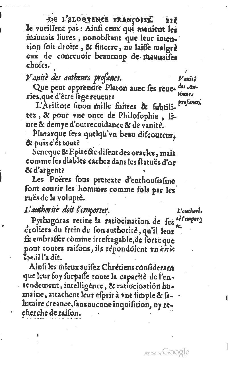1610 - Louis Coste - Trésor de l’éloquence française (Seconde partie) - BM Lyon