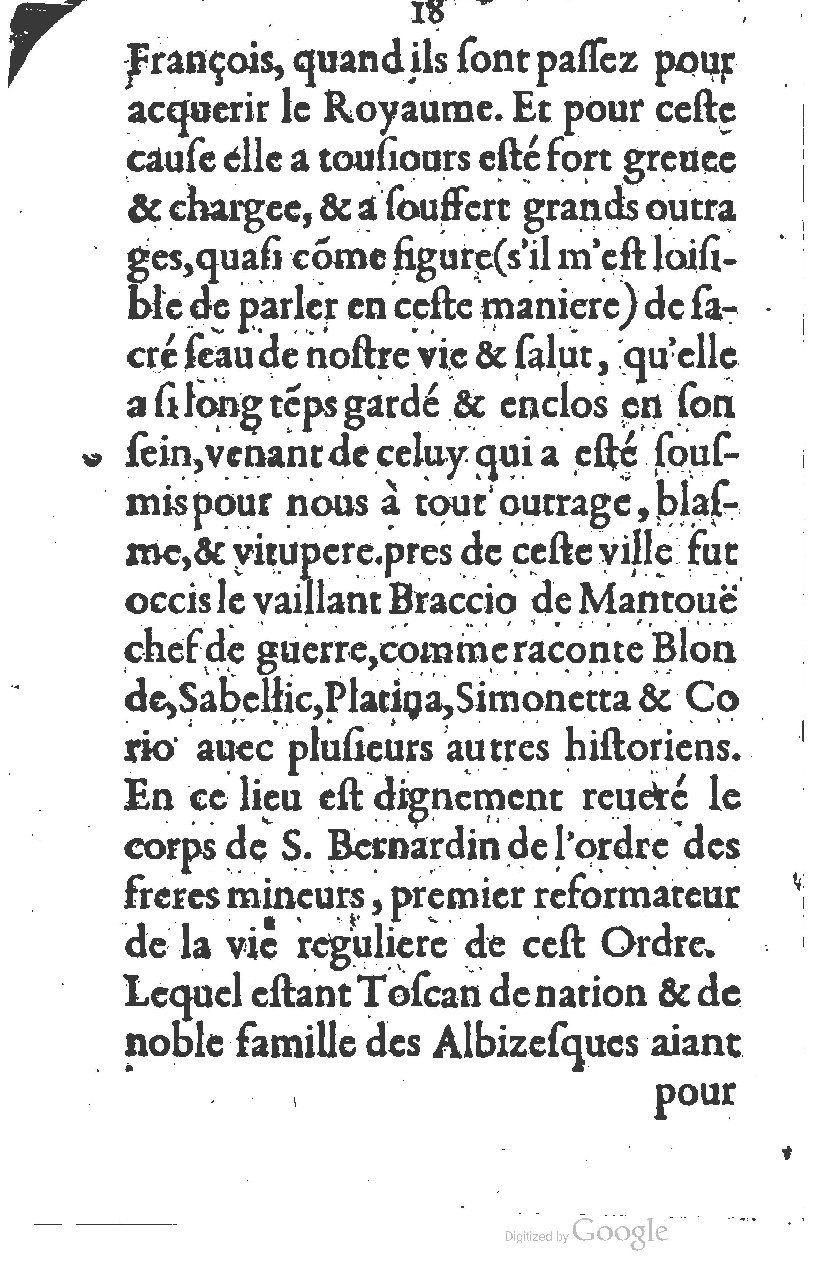 1581 - Jean Stratius - Trésor de Ponce Pilate - BM Lyon