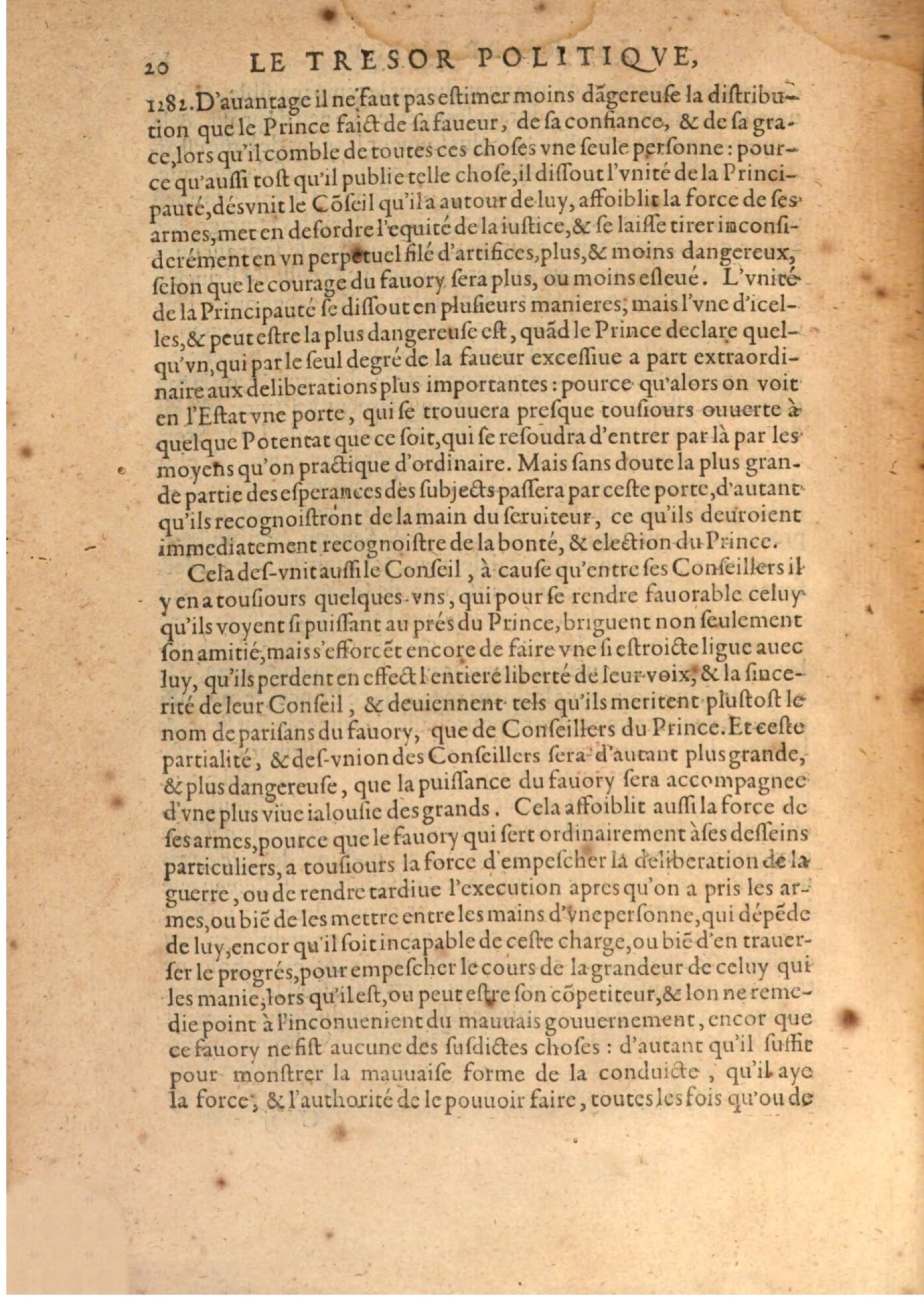 1608 - Nicolas Du Fossé - Trésor politique - BSB Munich 1608 - Nicolas Du Fossé - Trésor politique - BSB Munich